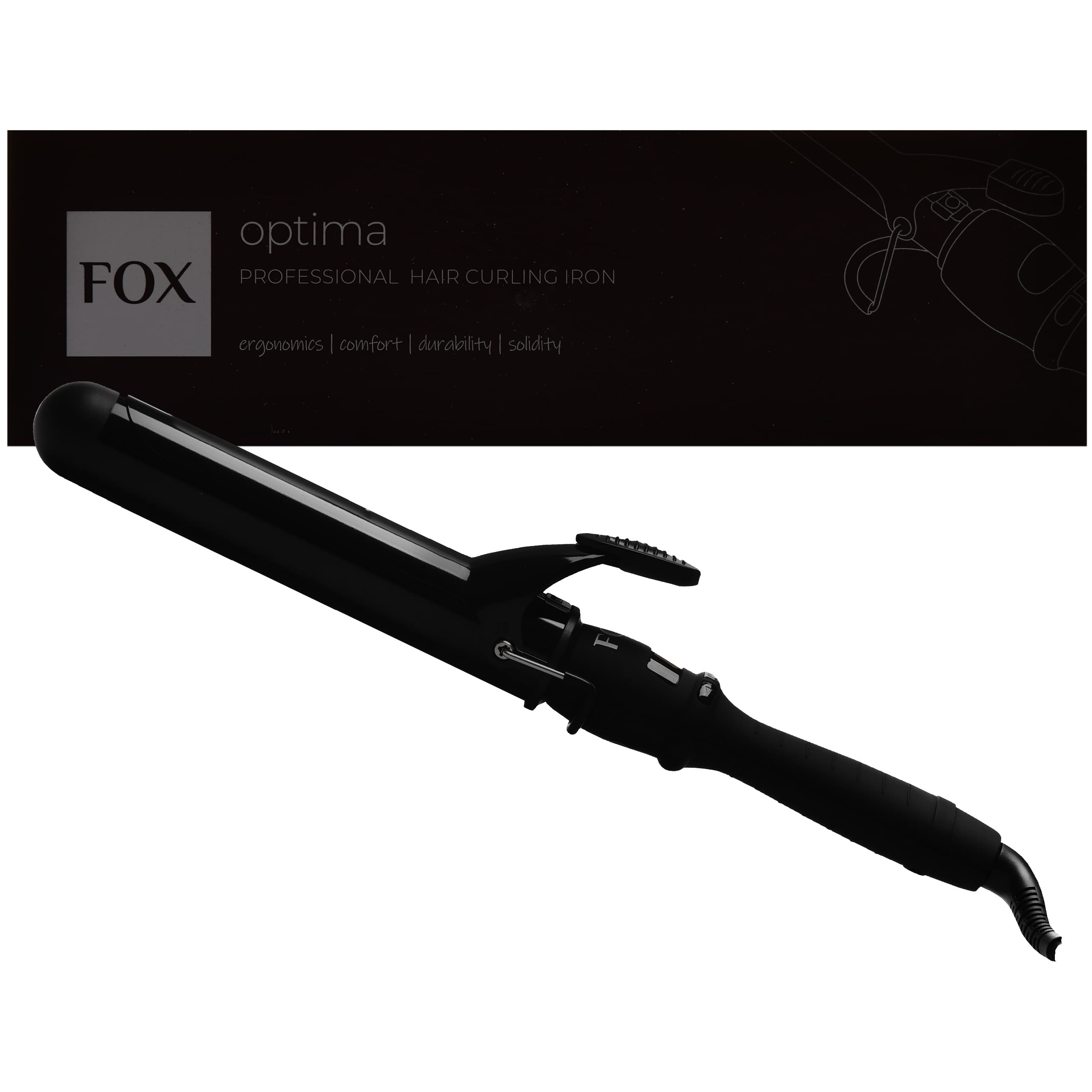 OPTIMA profesjonalna lokówka o średnicy 25mm