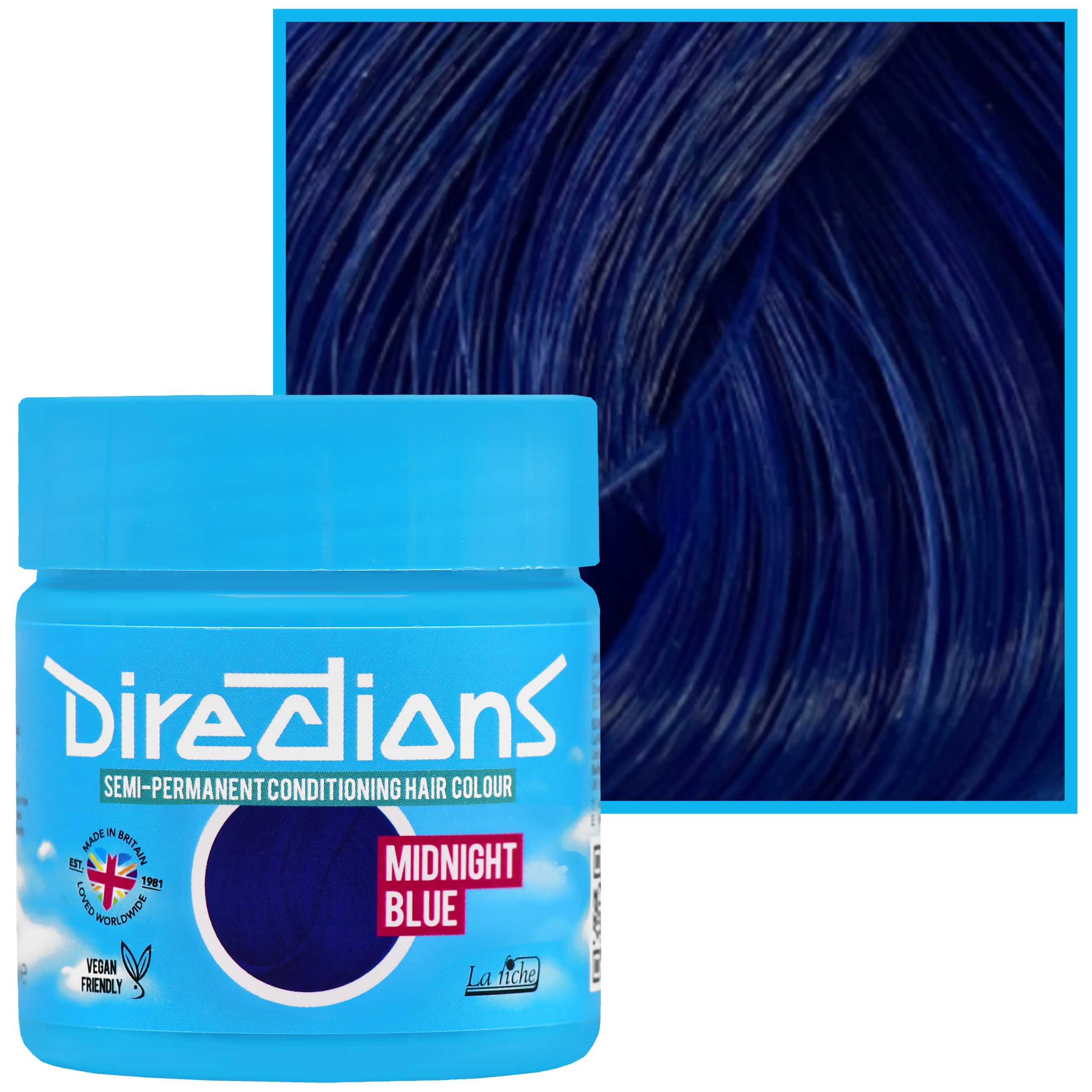Riche Directions - toner koloryzujący do włosów, Midnight Blue