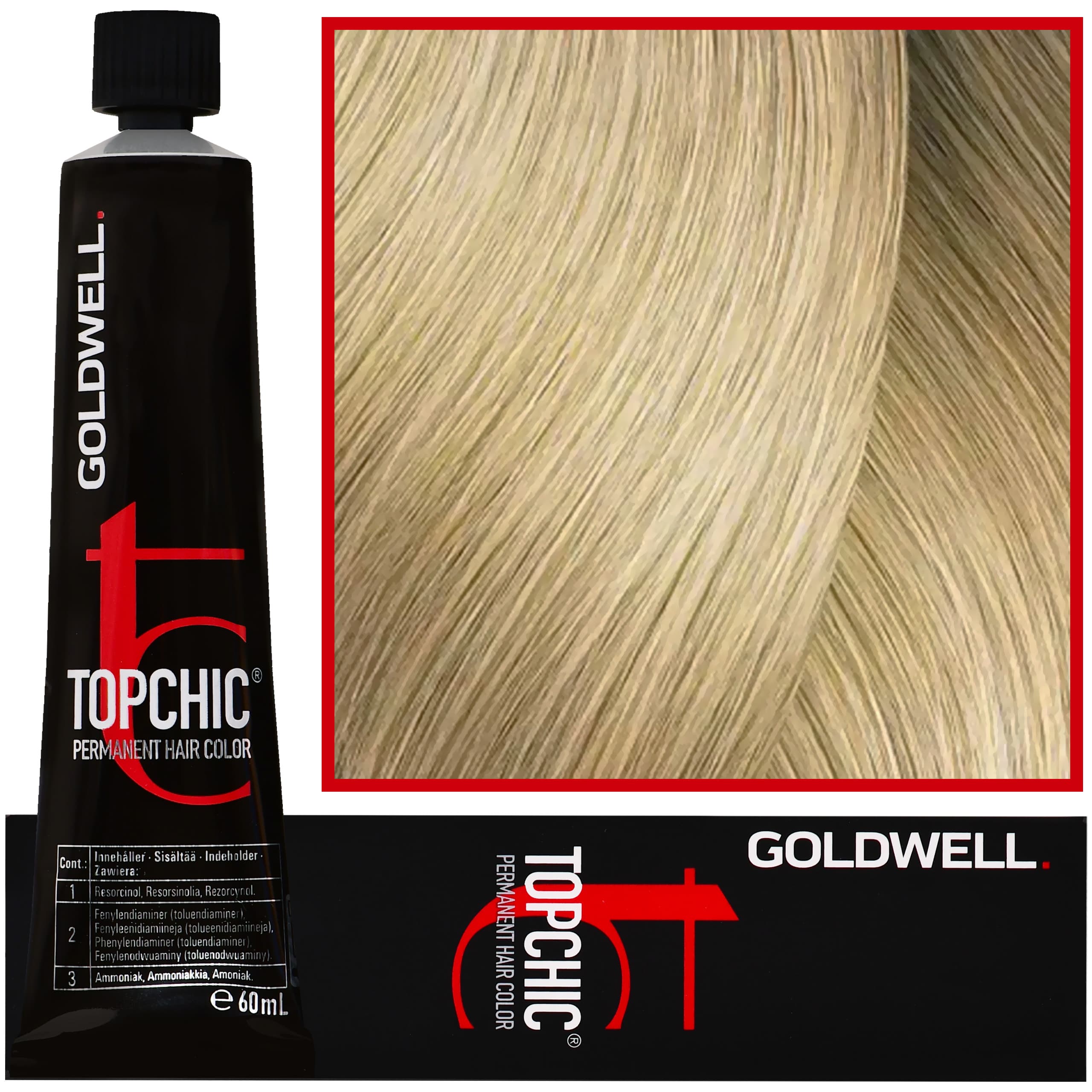 Topchic - profesjonalna farba do włosów, 10-N Ekstra Jasny Naturalny Blond