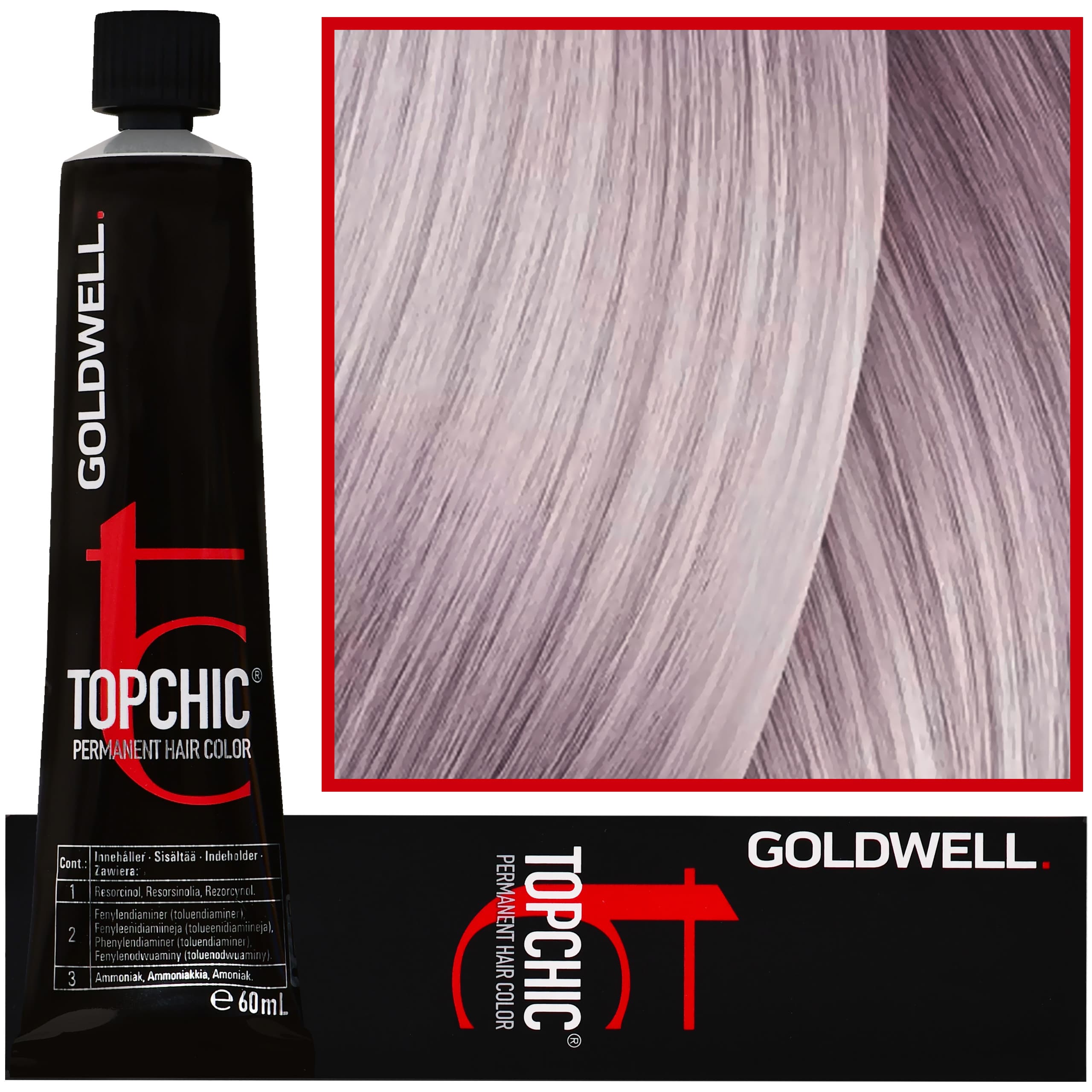 Topchic - profesjonalna farba do włosów, 11-SV Srebrno-Fioletowy Blond
