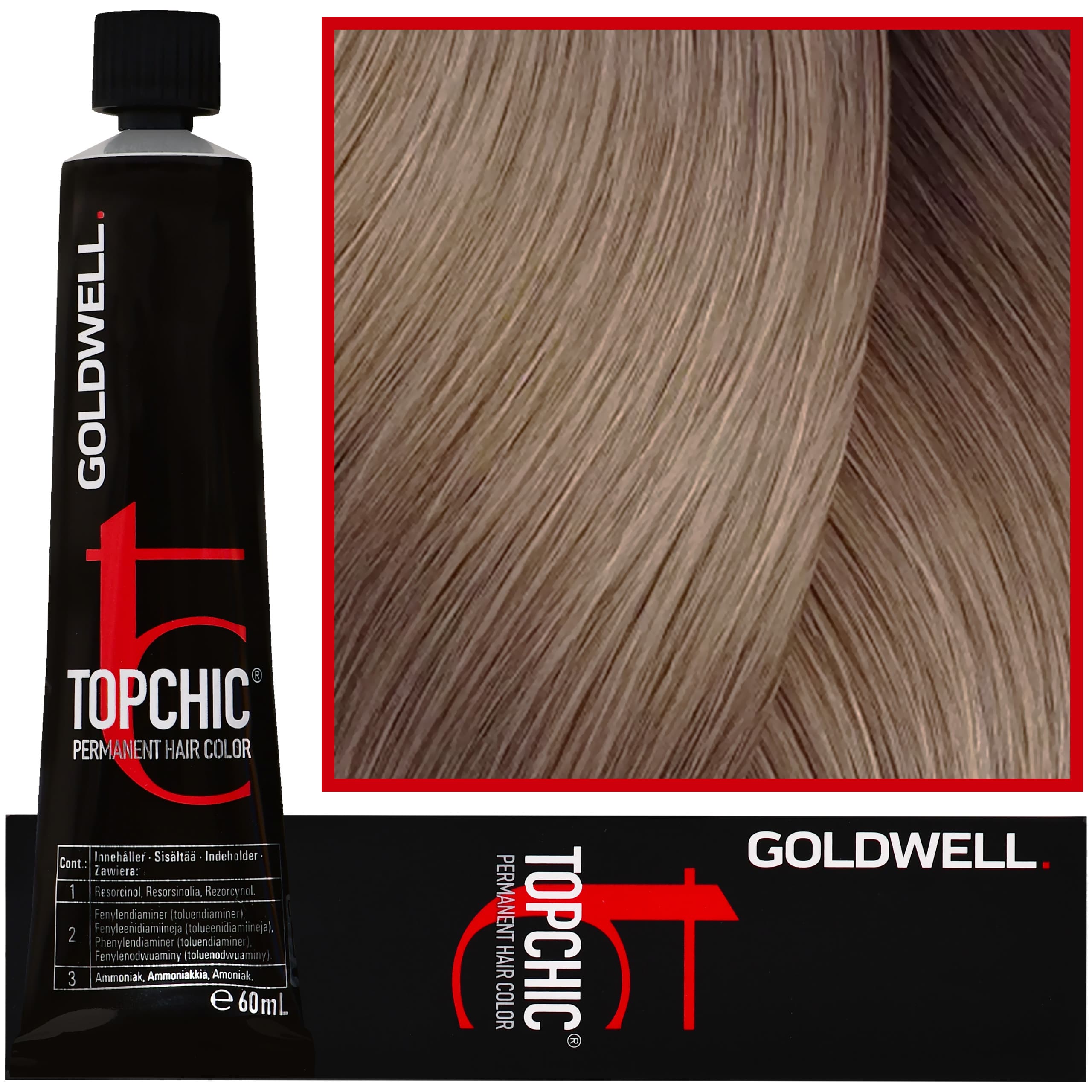 Topchic - profesjonalna farba do włosów, 10-V Ekstra Jasny Fioletowy Blond