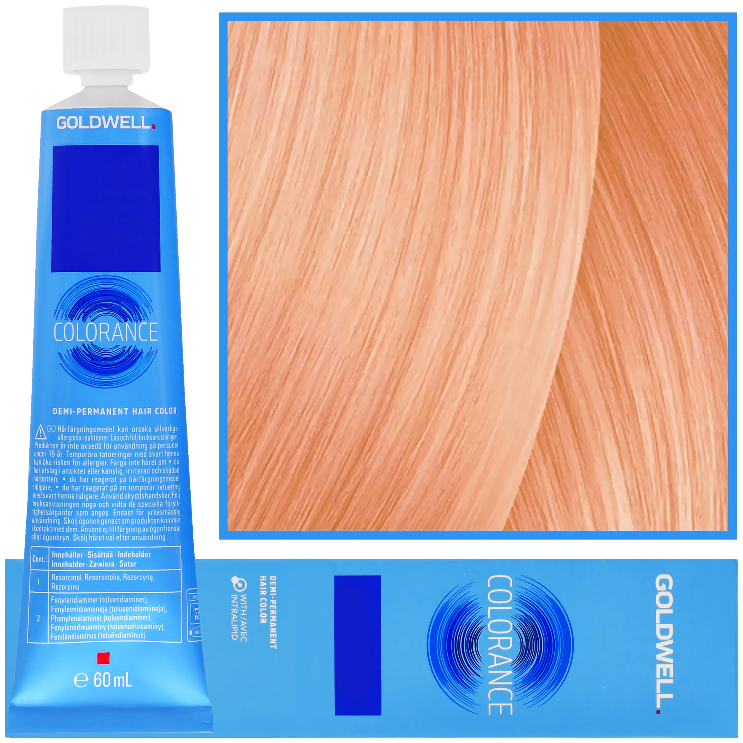 Colorance - profesjonalna farba do półtrwałej koloryzacji, Pastel Peach | Pastelowa Brzoskwinia