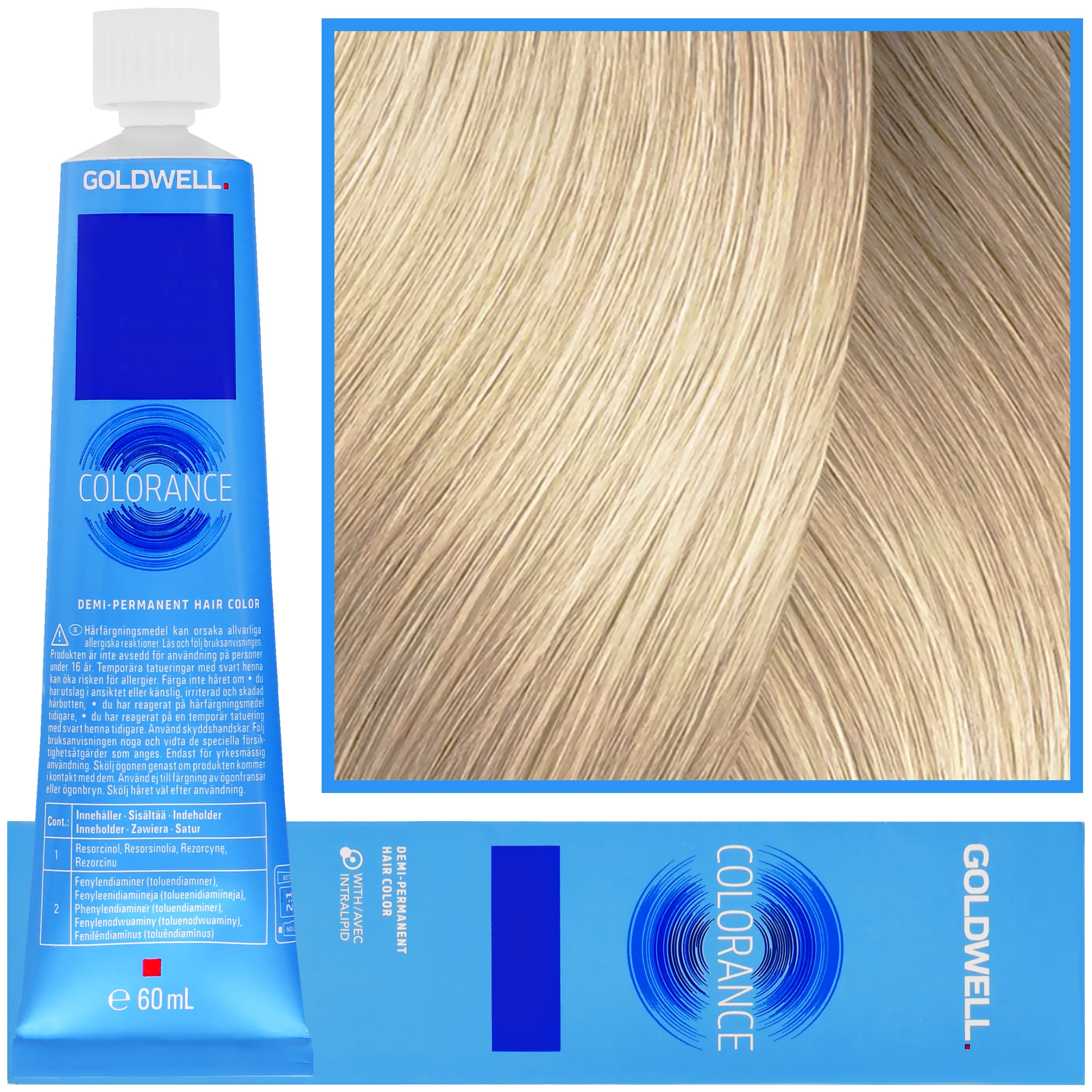 Colorance - profesjonalna farba do półtrwałej koloryzacji, 9N | Bardzo Jasny Naturalny Blond