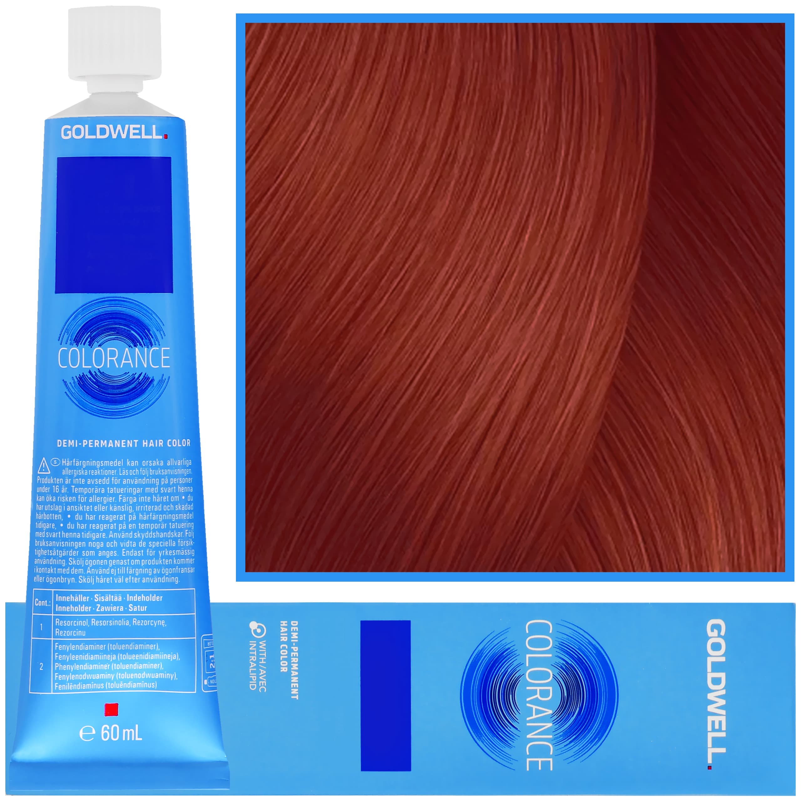 Colorance - profesjonalna farba do półtrwałej koloryzacji, 8OR | Pomarańczowo-Czerwony Jasny Blond