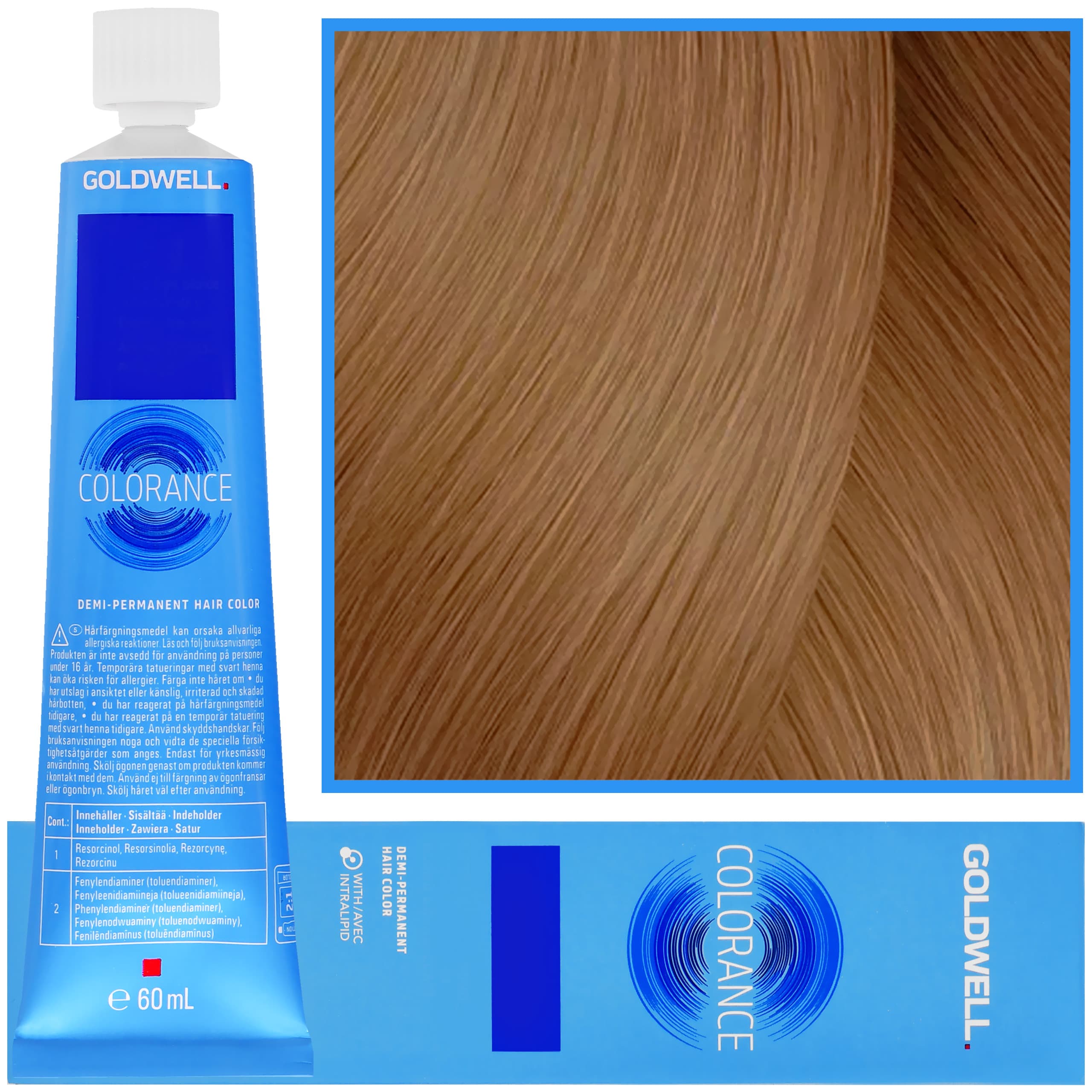 Colorance - profesjonalna farba do półtrwałej koloryzacji, | Jasny Złoty Blond