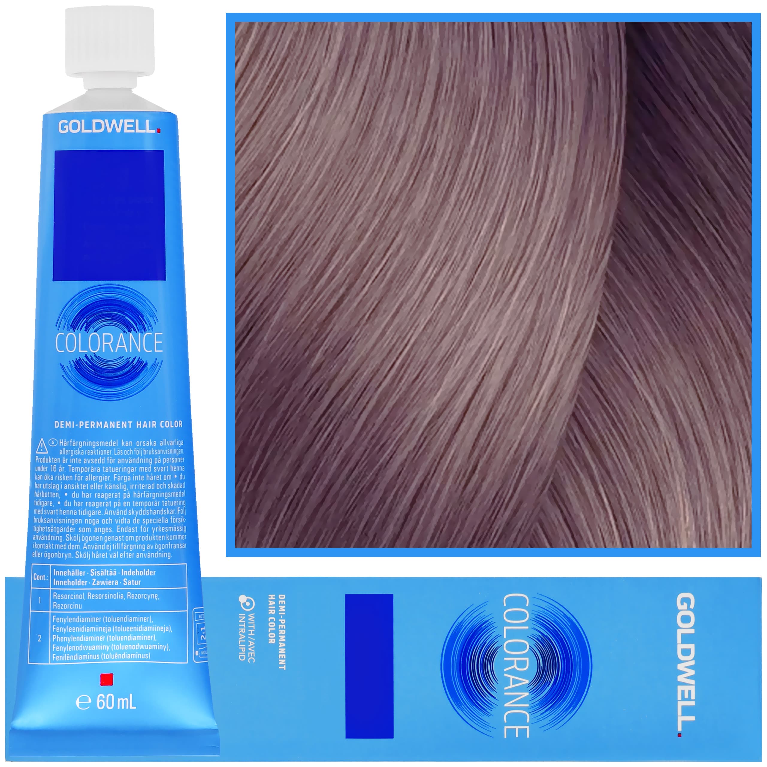 Colorance - profesjonalna farba do półtrwałej koloryzacji, 8-CA@PB | Chłodny Brąz Perłowo Beżowy