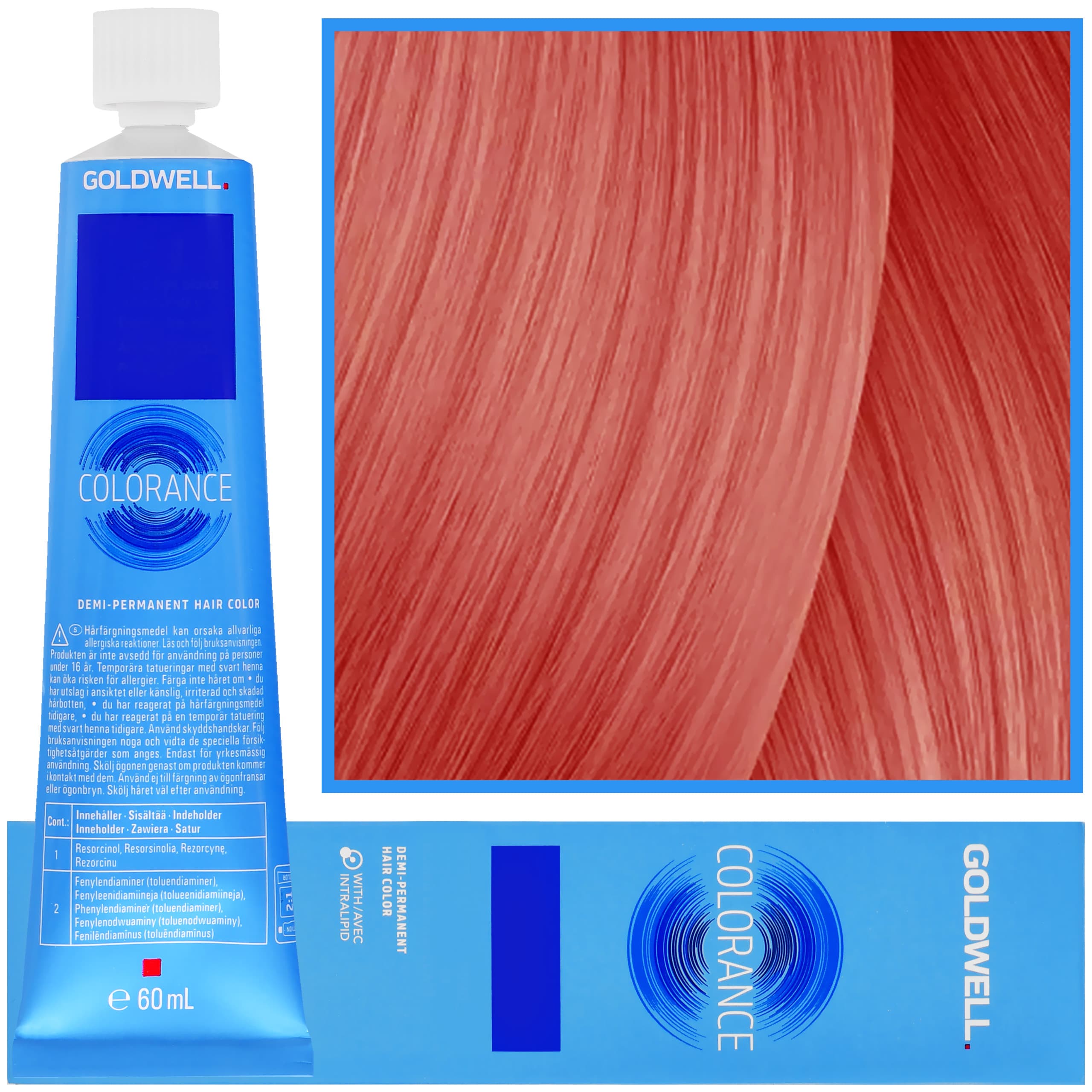 Colorance - profesjonalna farba do półtrwałej koloryzacji, 7-RO MAX | Uderzająca Czerwona Miedź