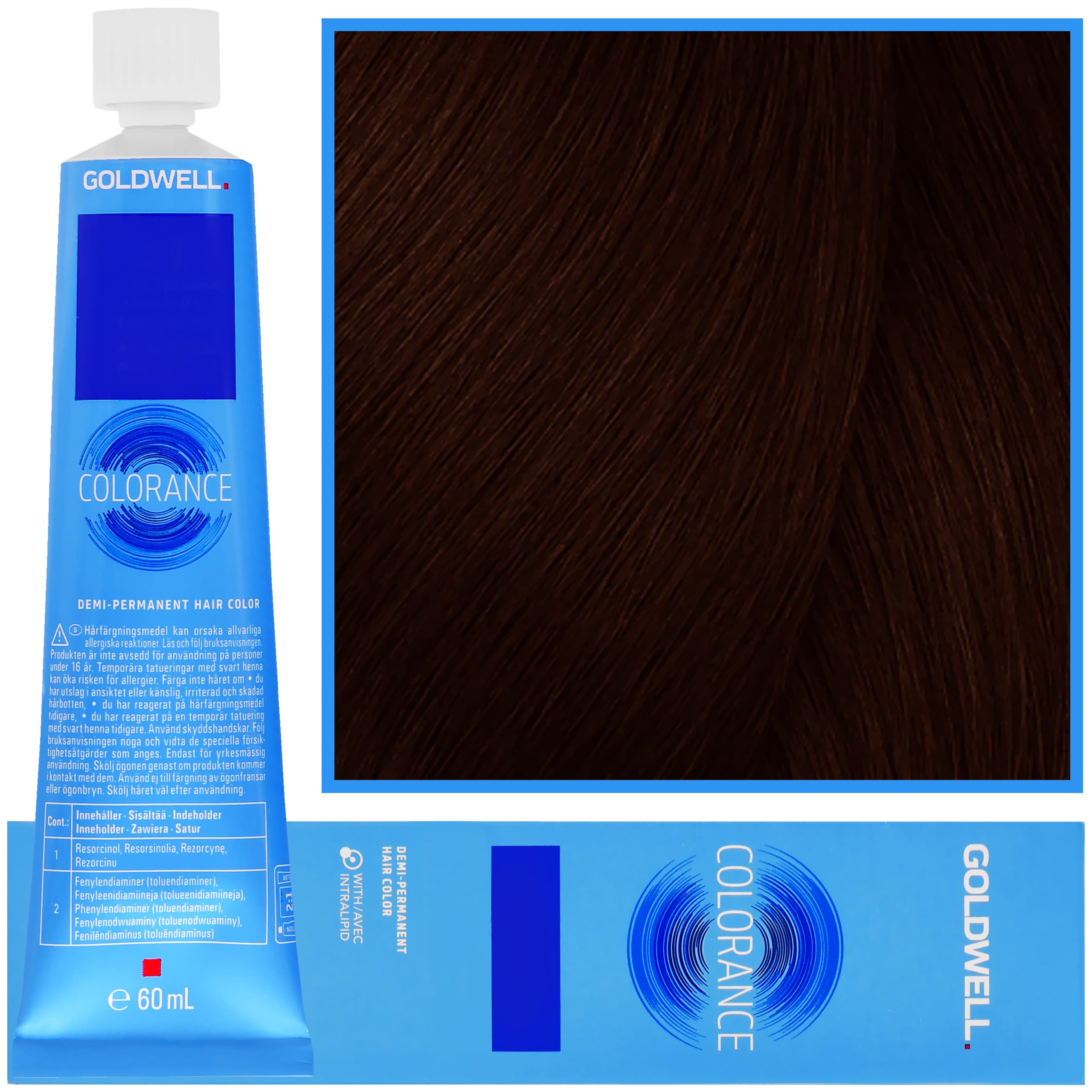 Colorance - profesjonalna farba do półtrwałej koloryzacji, 6A | Popielaty Ciemny Blond