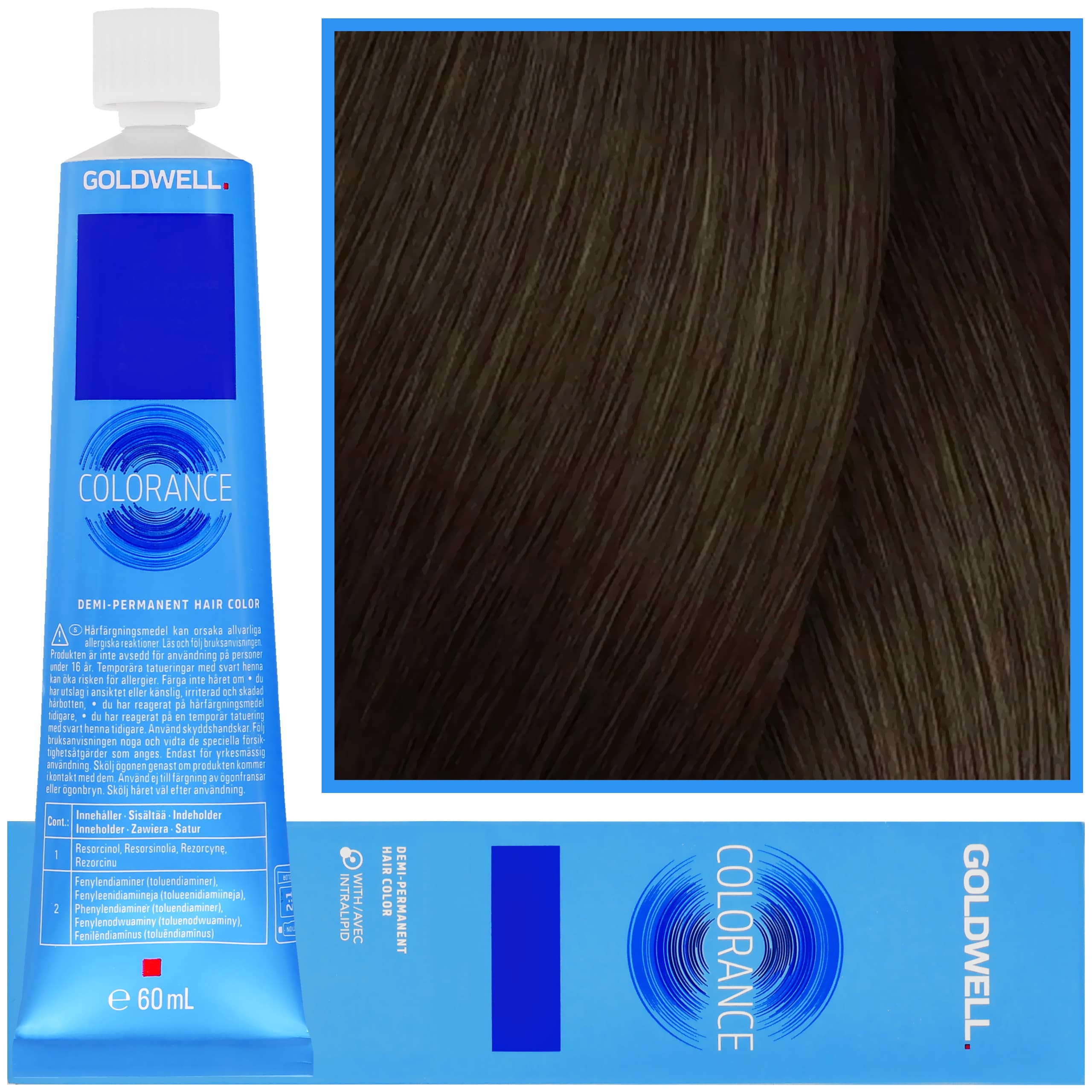 Colorance - profesjonalna farba do półtrwałej koloryzacji, 3N | Ciemny Naturalny Brąz