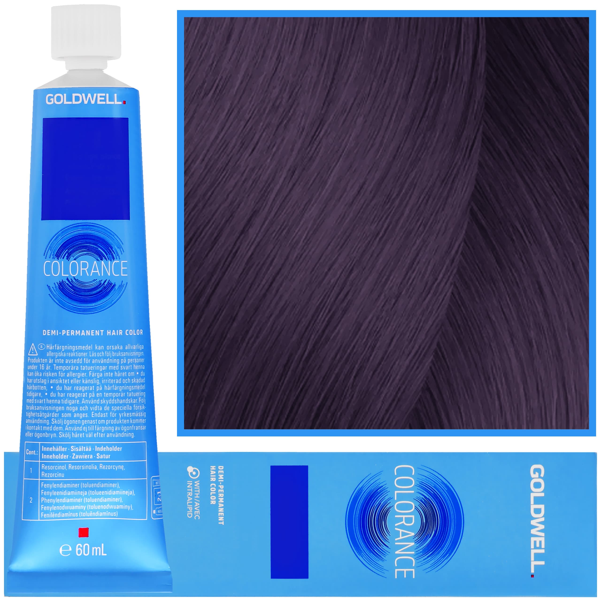 Colorance - profesjonalna farba do półtrwałej koloryzacji, 3VV-MAX | Ciemny Fiolet