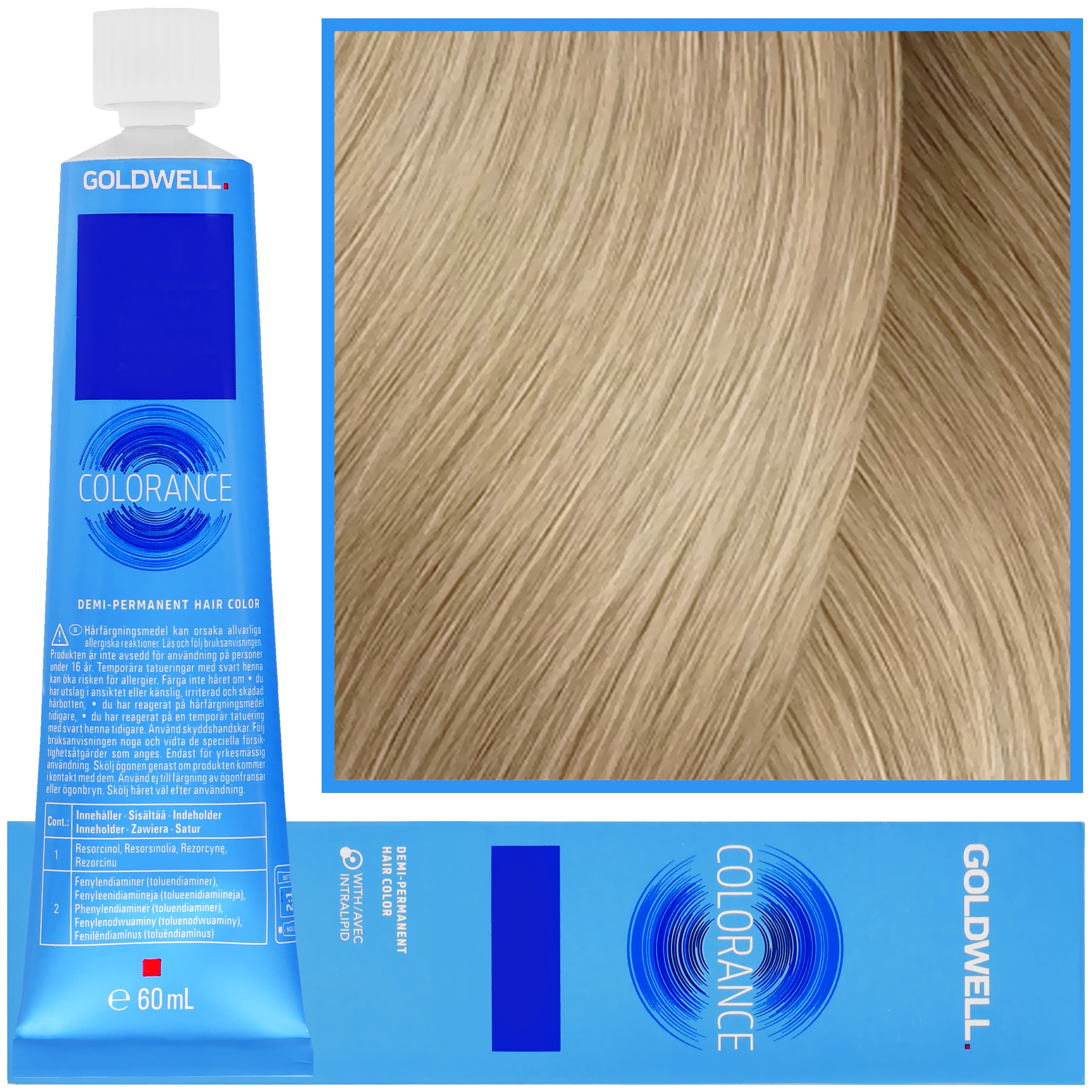 Colorance - profesjonalna farba do półtrwałej koloryzacji, 10N | Ekstra Jasny Naturalny Blond
