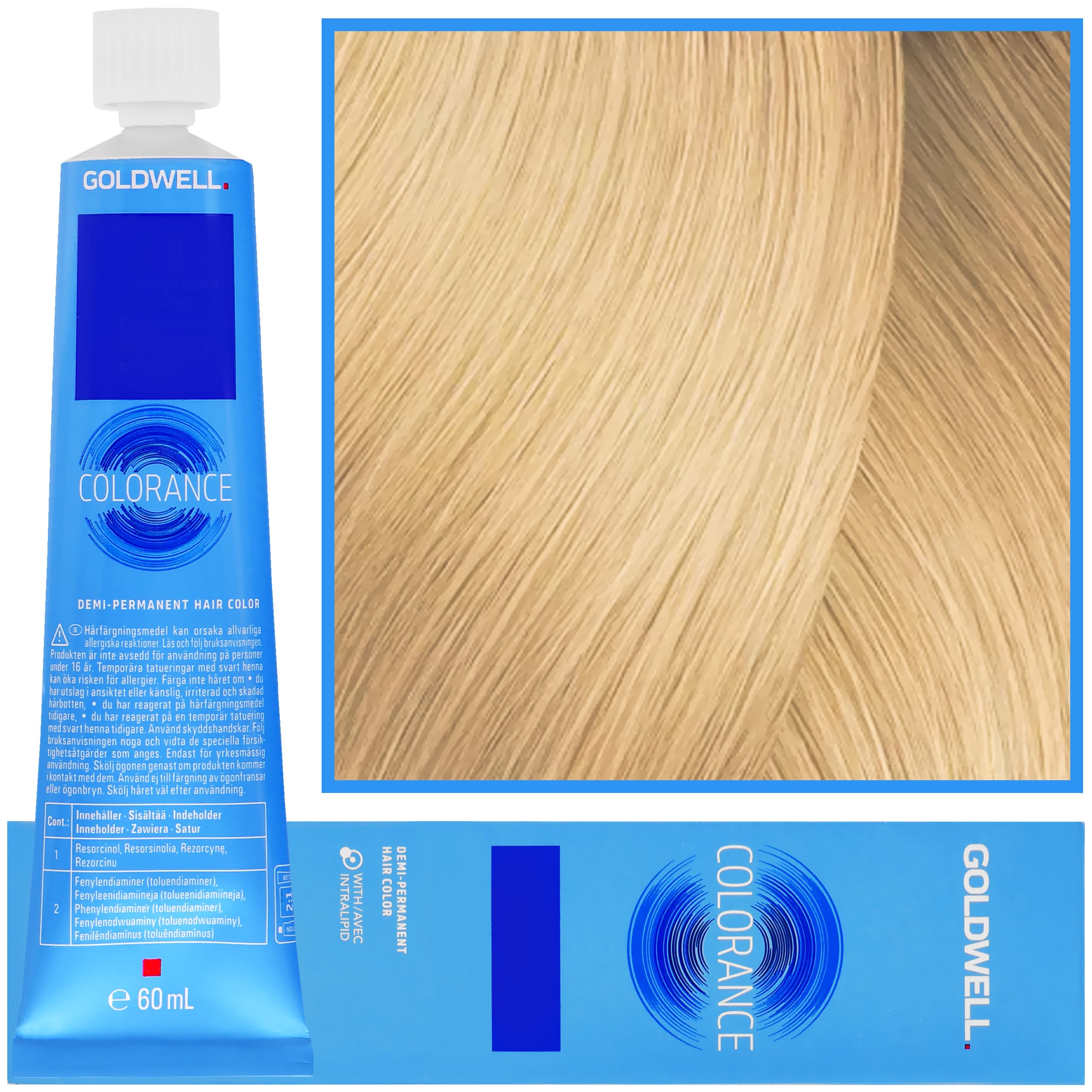 Colorance - profesjonalna farba do półtrwałej koloryzacji, | Szampański Blond