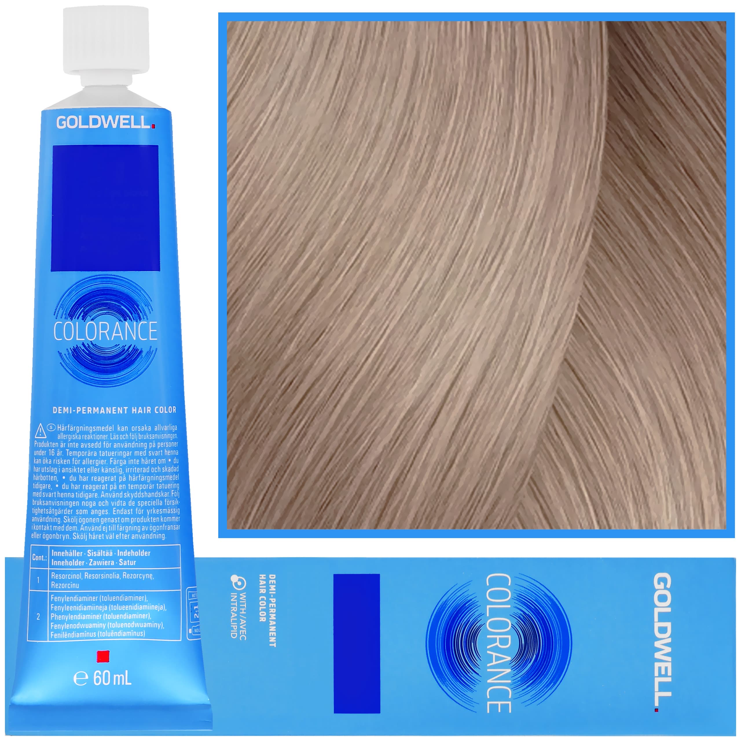 Colorance - profesjonalna farba do półtrwałej koloryzacji, 10BP | Bardzo Jasny Perłowy Blond