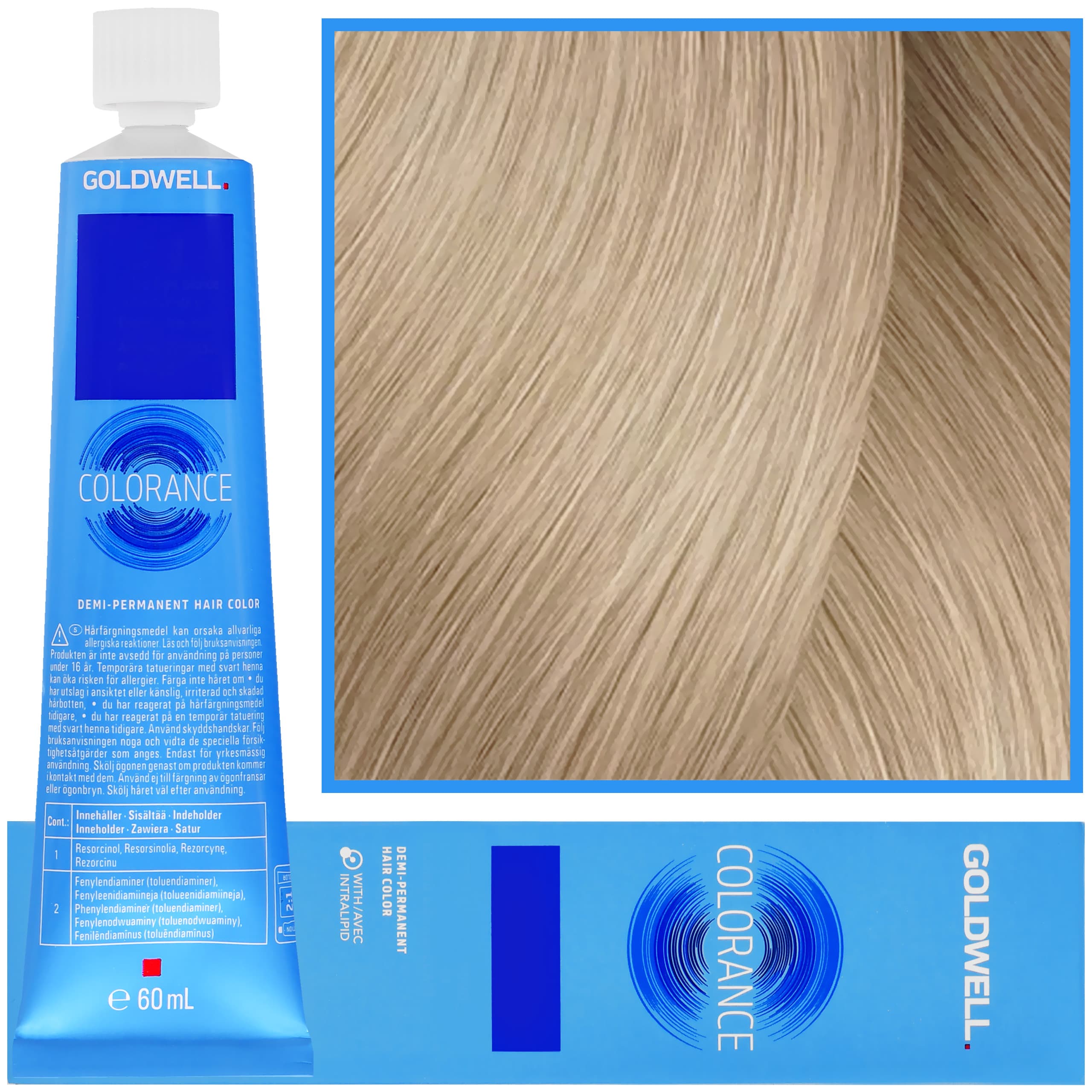 Colorance - profesjonalna farba do półtrwałej koloryzacji, 10BA | Przydymiony Blond