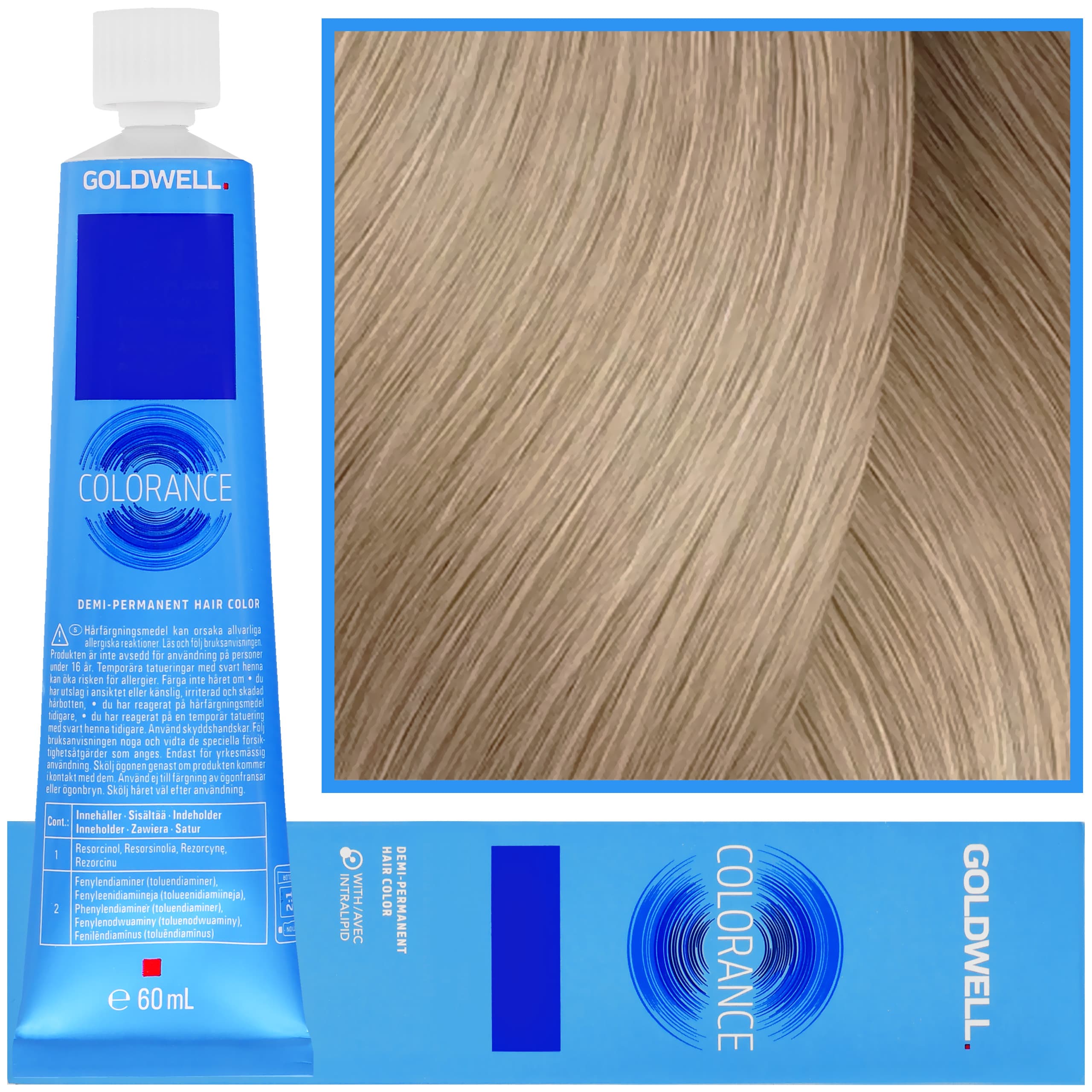 Colorance - profesjonalna farba do półtrwałej koloryzacji, 10V | Fioletowy Extra Jasny Blond
