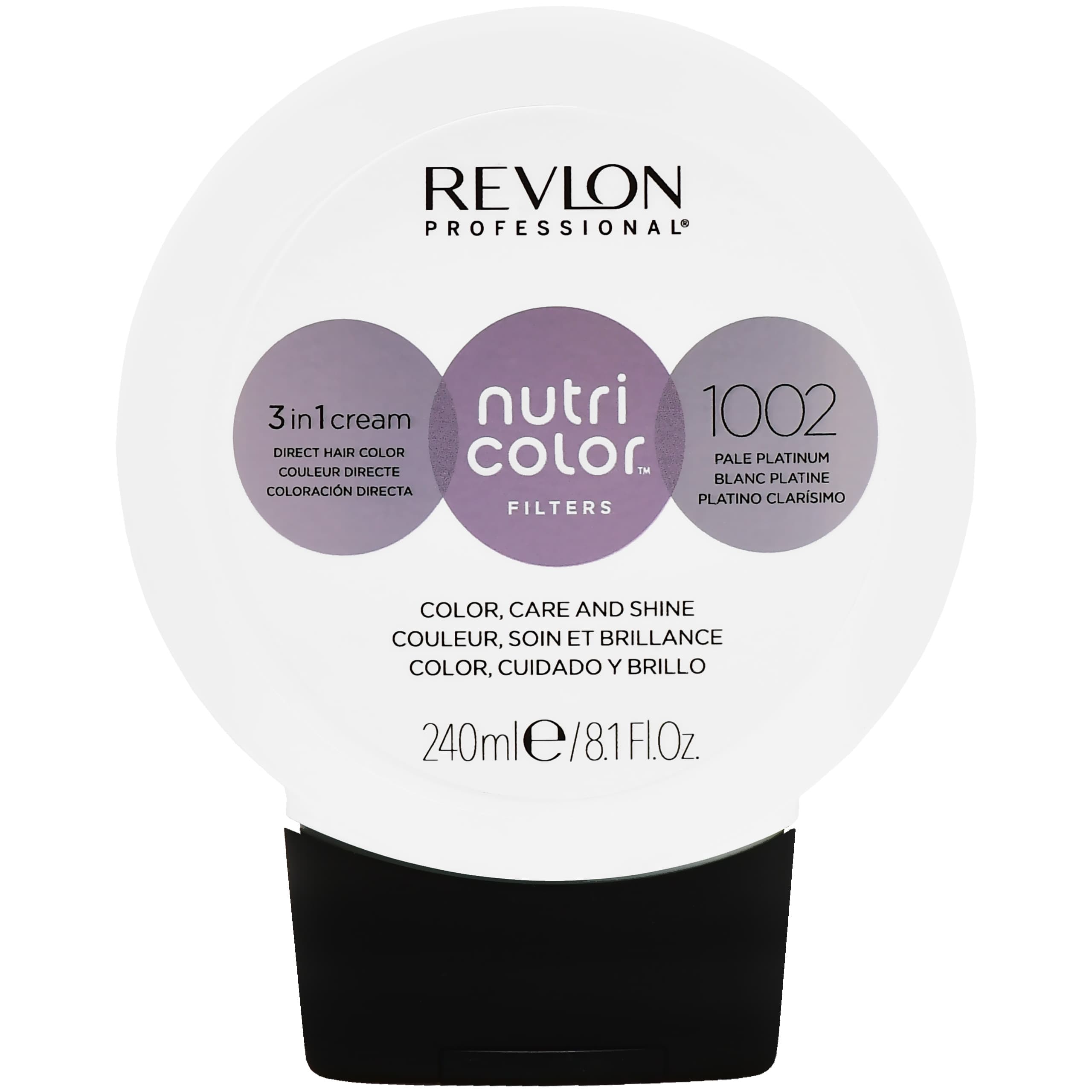 Nutri Color Mask - Maska koloryzująca do włosów, 1002 Blady Platynowy