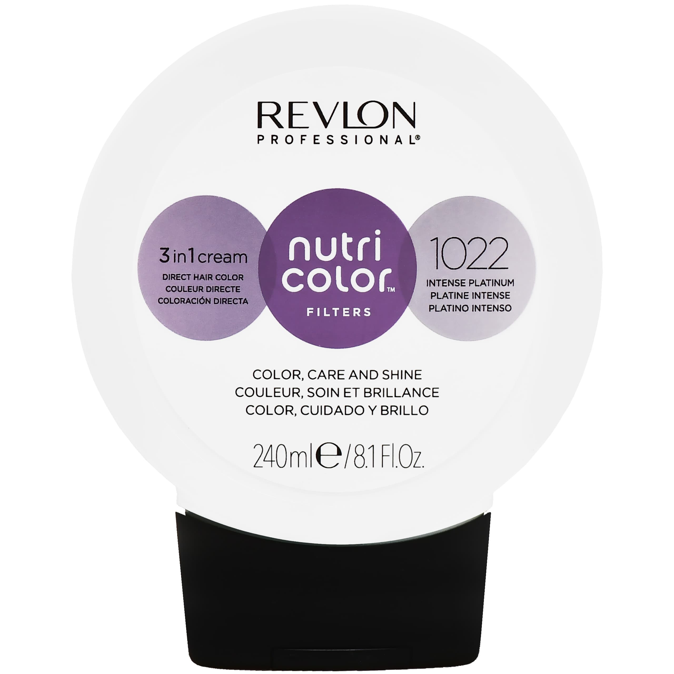 Nutri Color 3 in 1 Cream Nr. 1022 Farby do włosów Czarny