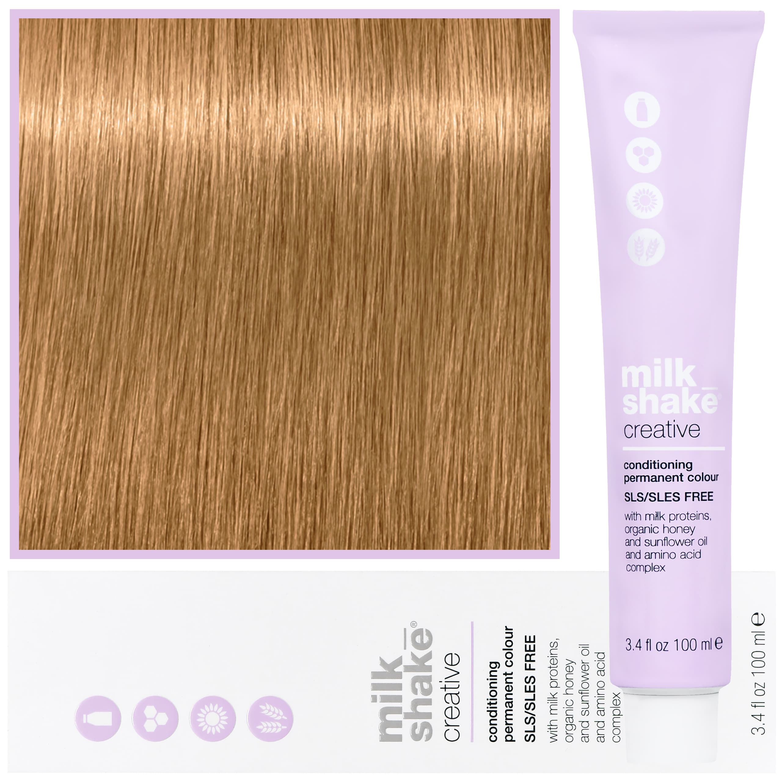 Creative - farba do włosów, pełna paleta kolorów, 9,3 | | | Bardzo Jasny Złocisty Blond
