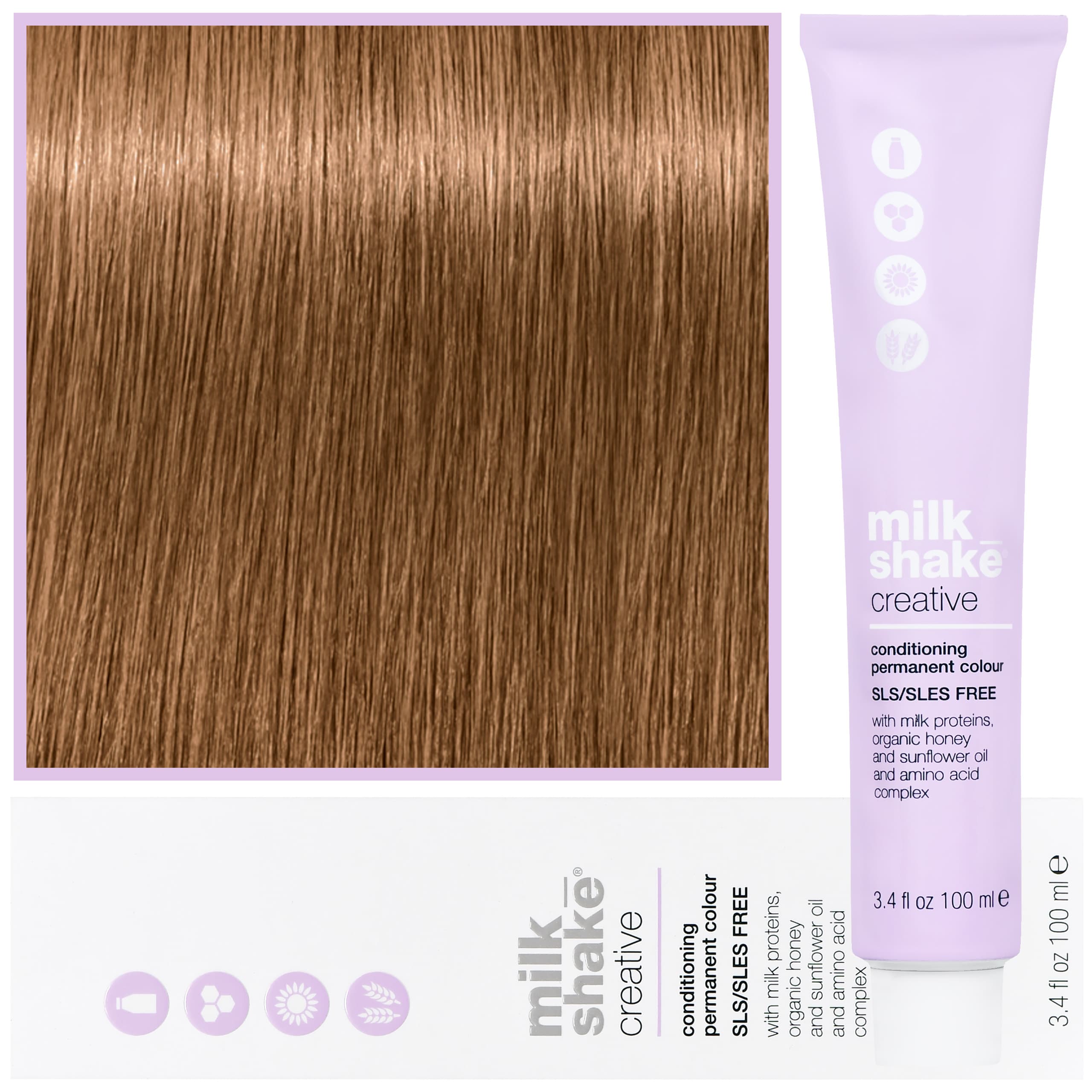 Creative - farba do włosów, pełna paleta kolorów, 8,3 | | | Jasny Złocisty Blond