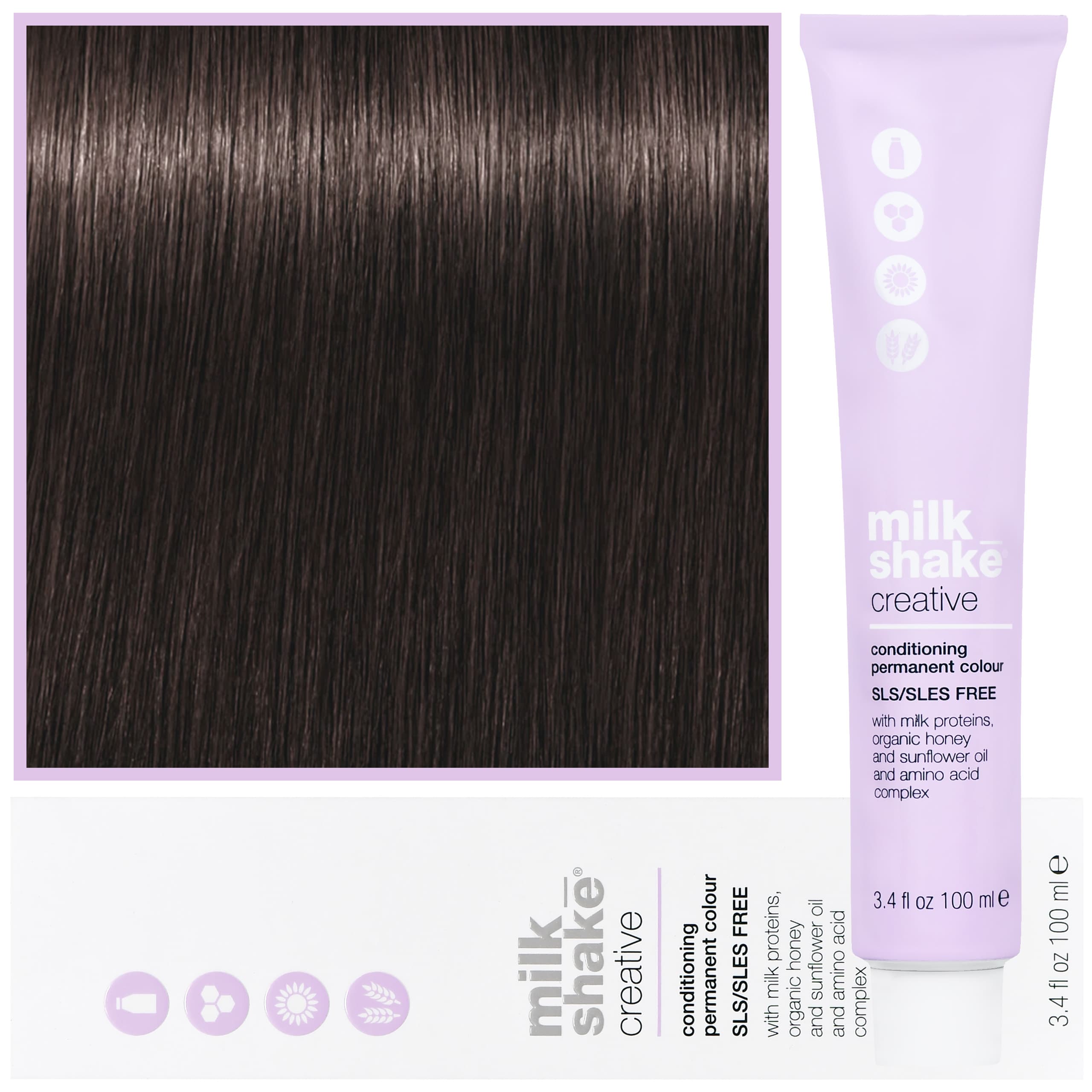 Creative - farba do włosów, pełna paleta kolorów, 6,8 | 6B | | Ciemny Kasztanowy Blond