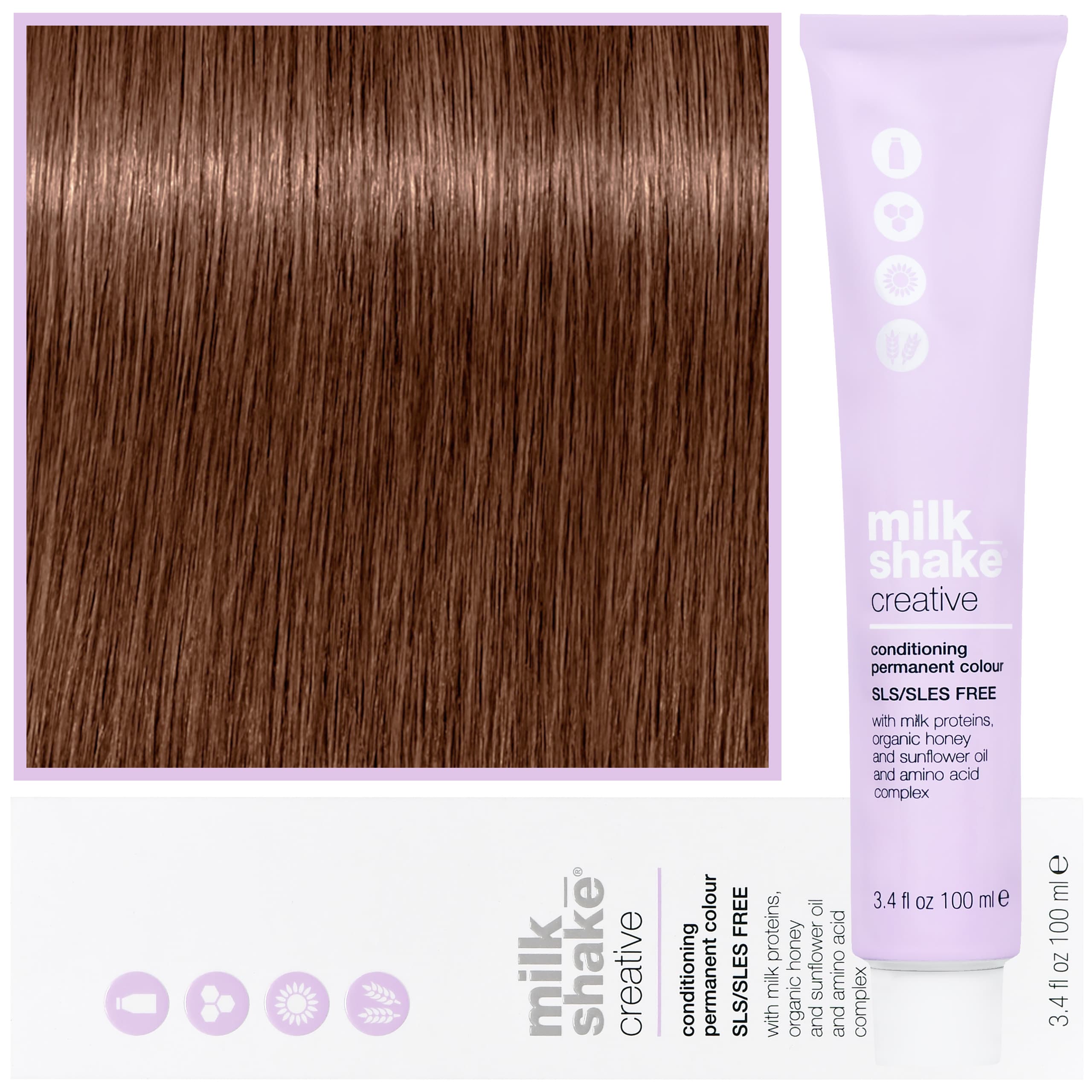 Creative - farba do włosów, pełna paleta kolorów, 6,34 | 6GC | | Ciemny Miedziany Złoty Blond