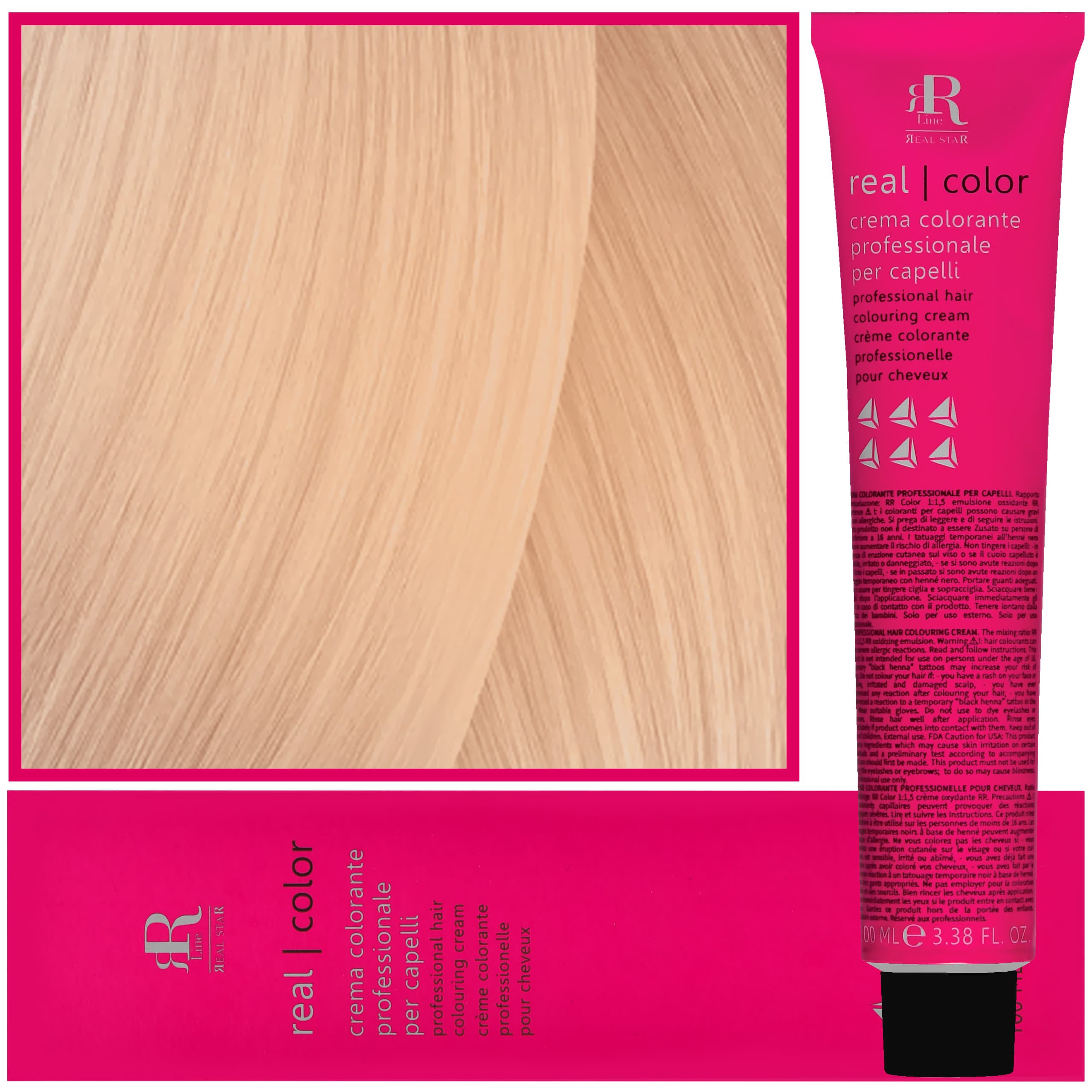 Real Color Crema - profesjonalna farba do włosów, BEIGE | Beżowy