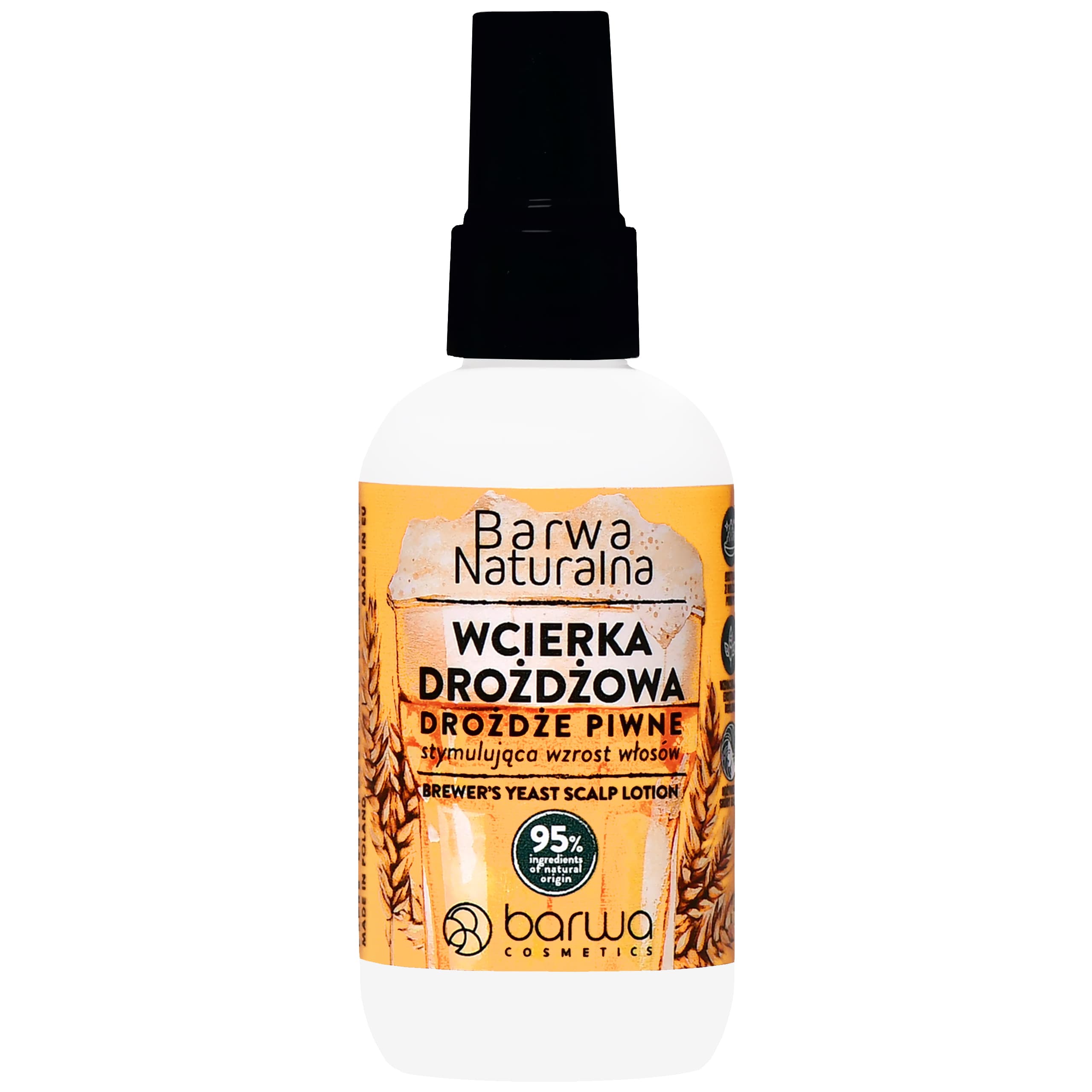 Naturalna - drożdżowa wcierka stymulująca wzrost włosów