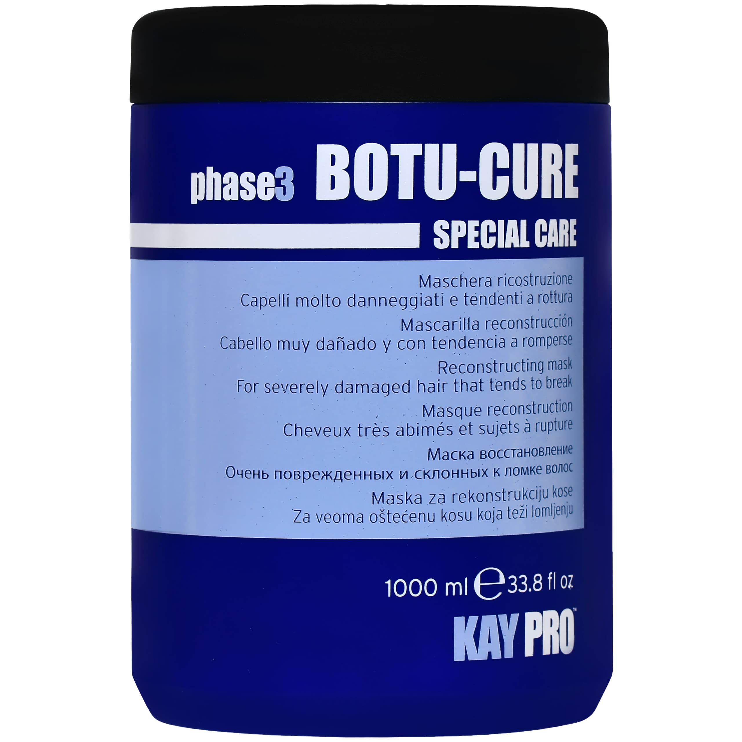 Botu Cure Phase 3 - maska odbudowująca do włosów zniszczonych