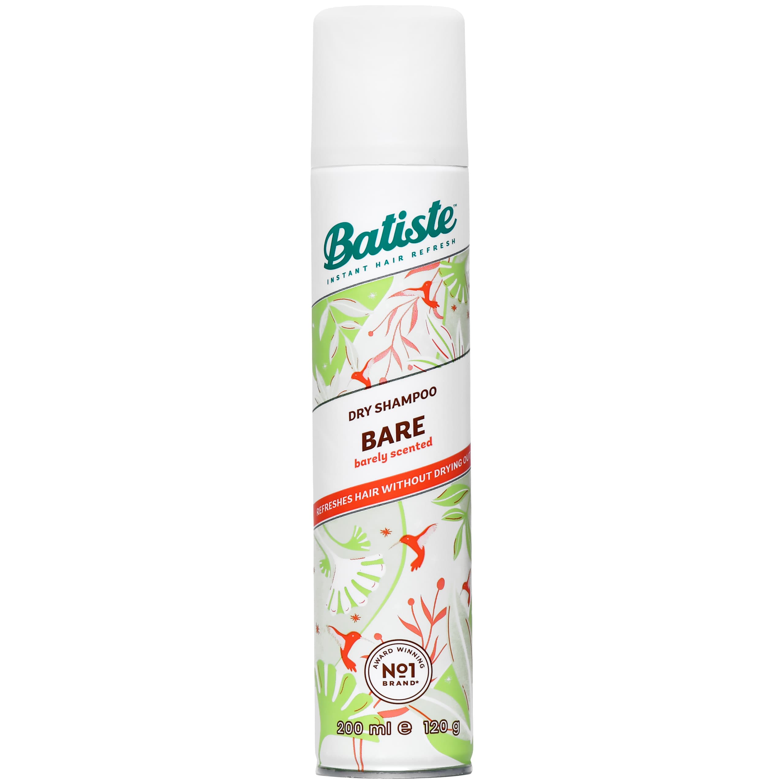 Bare Dry Shampoo suchy szampon do włosów, lekka formuła
