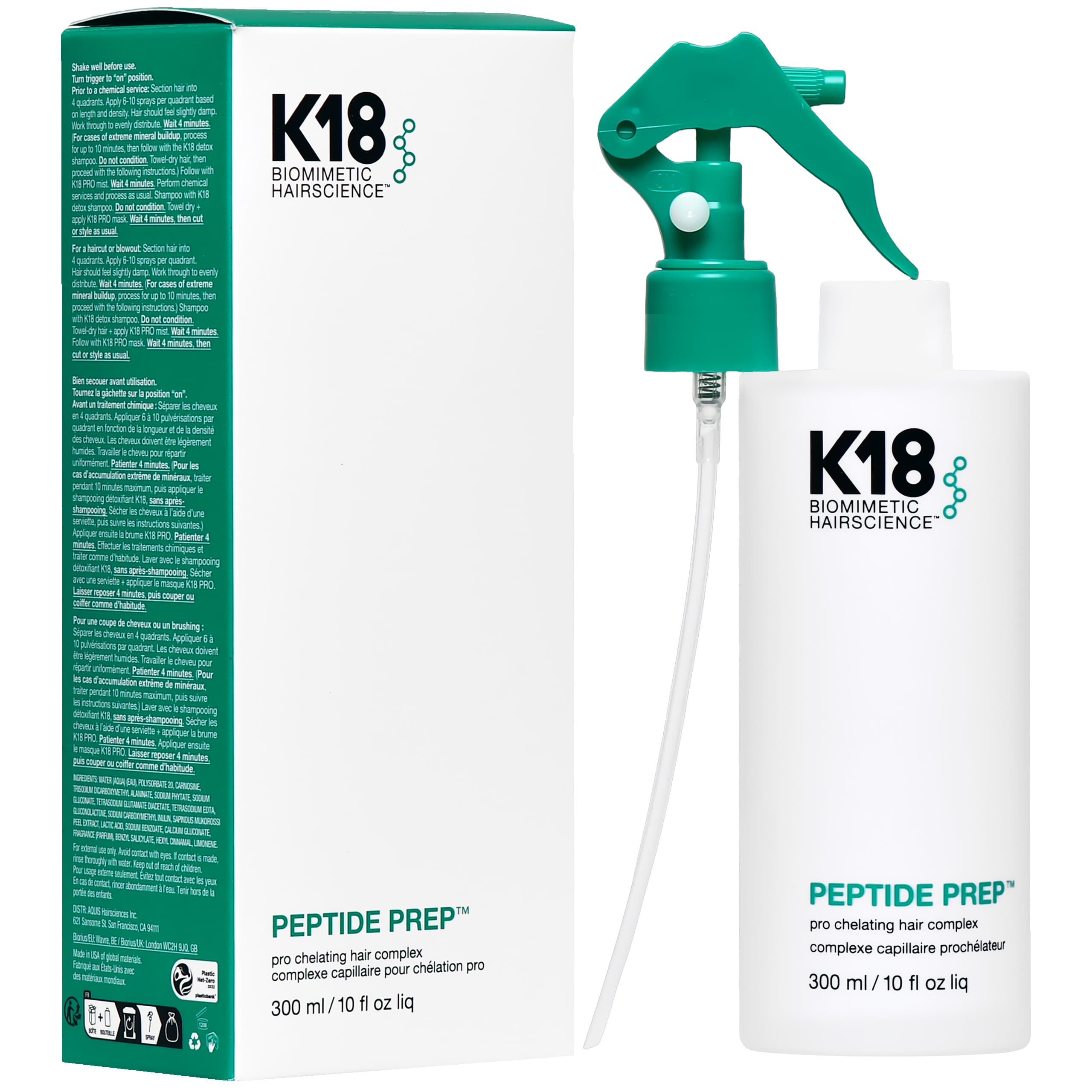 Peptide Prep Pro Chelating - oczyszczająca kuracja usuwająca metale z włosów