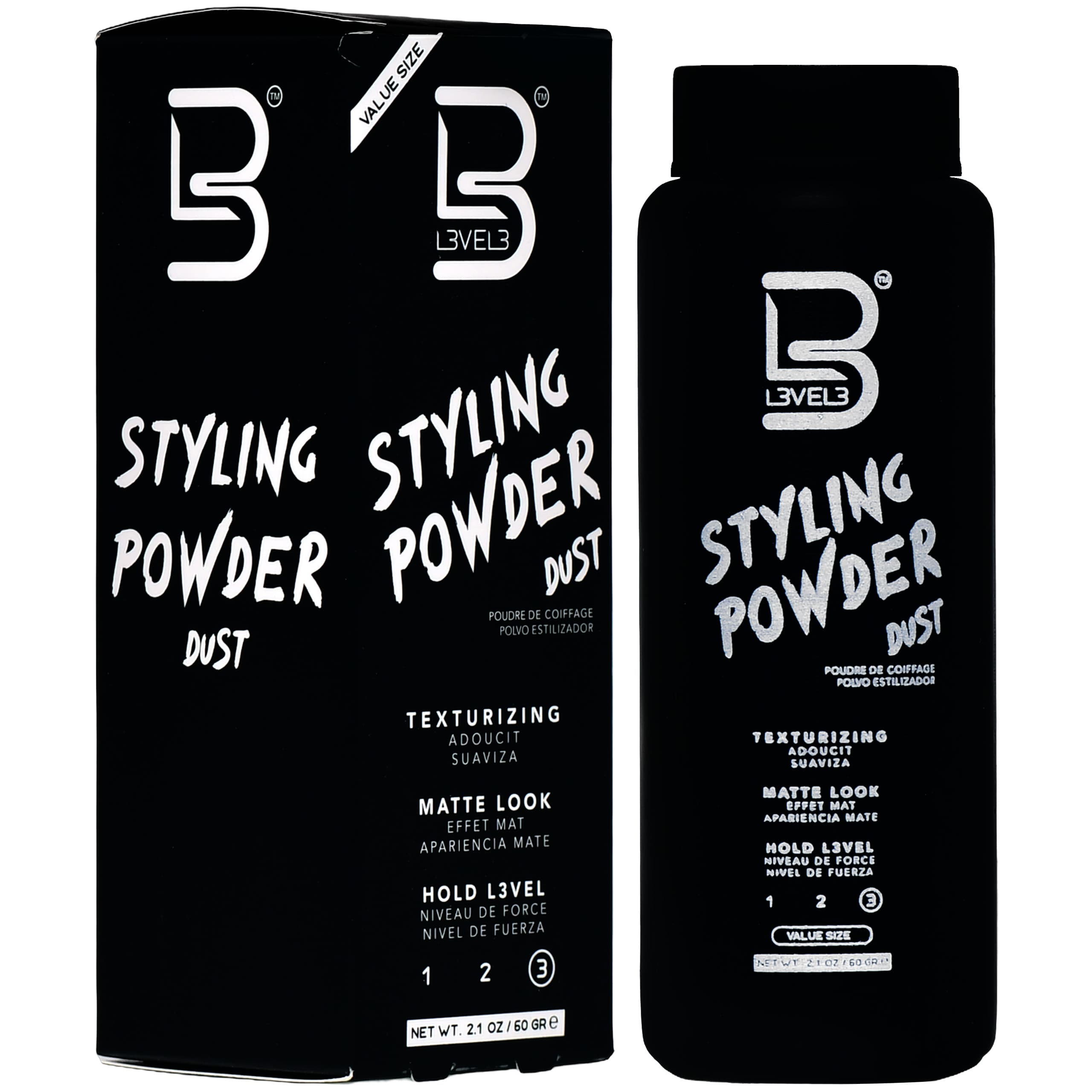 L3VEL3 Styling Powder - Mocno utrwalający puder do stylizacji włosów