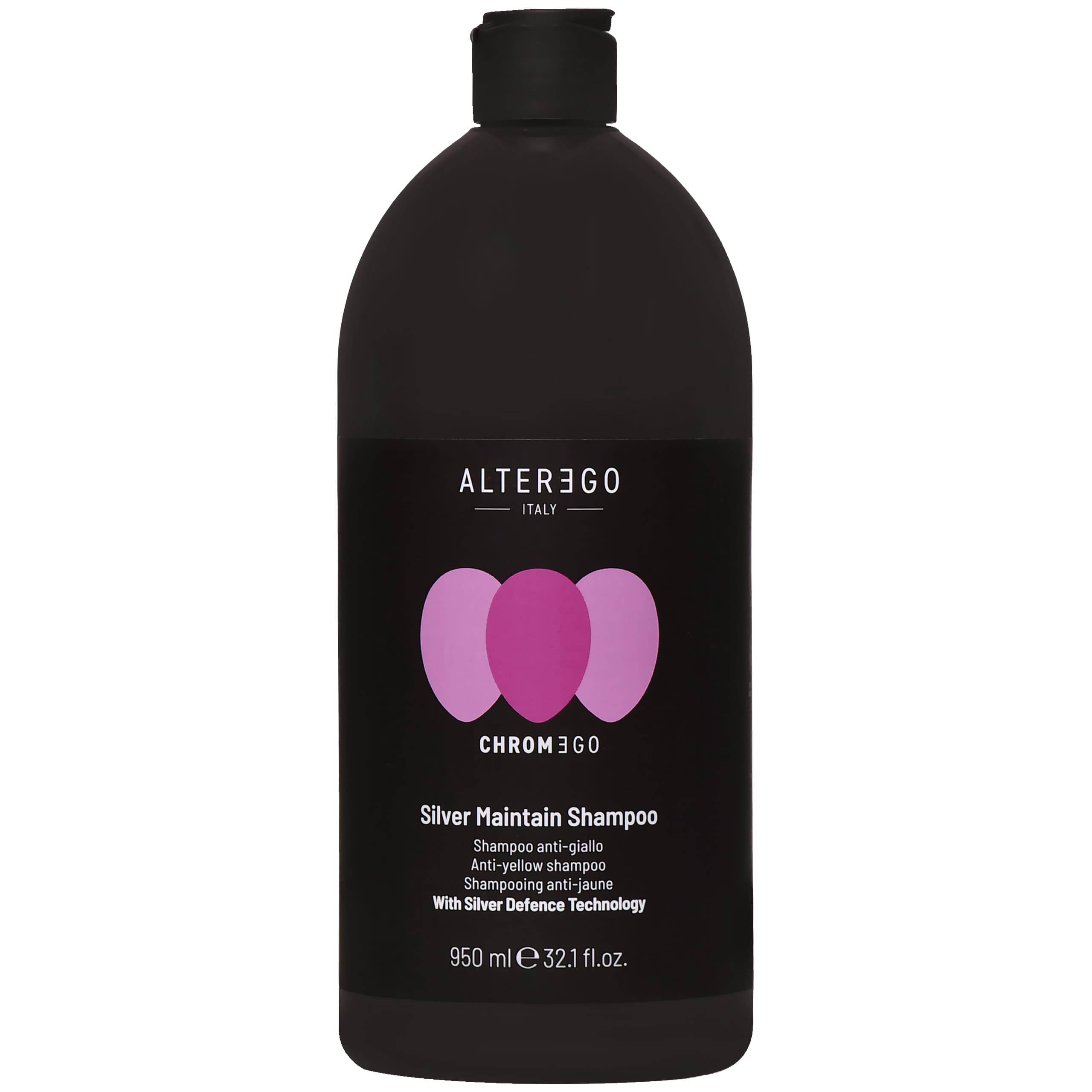 Alter Ego ChromEgo Silver Mantain Shampoo - ochładzający kolor szampon do włosów blond
