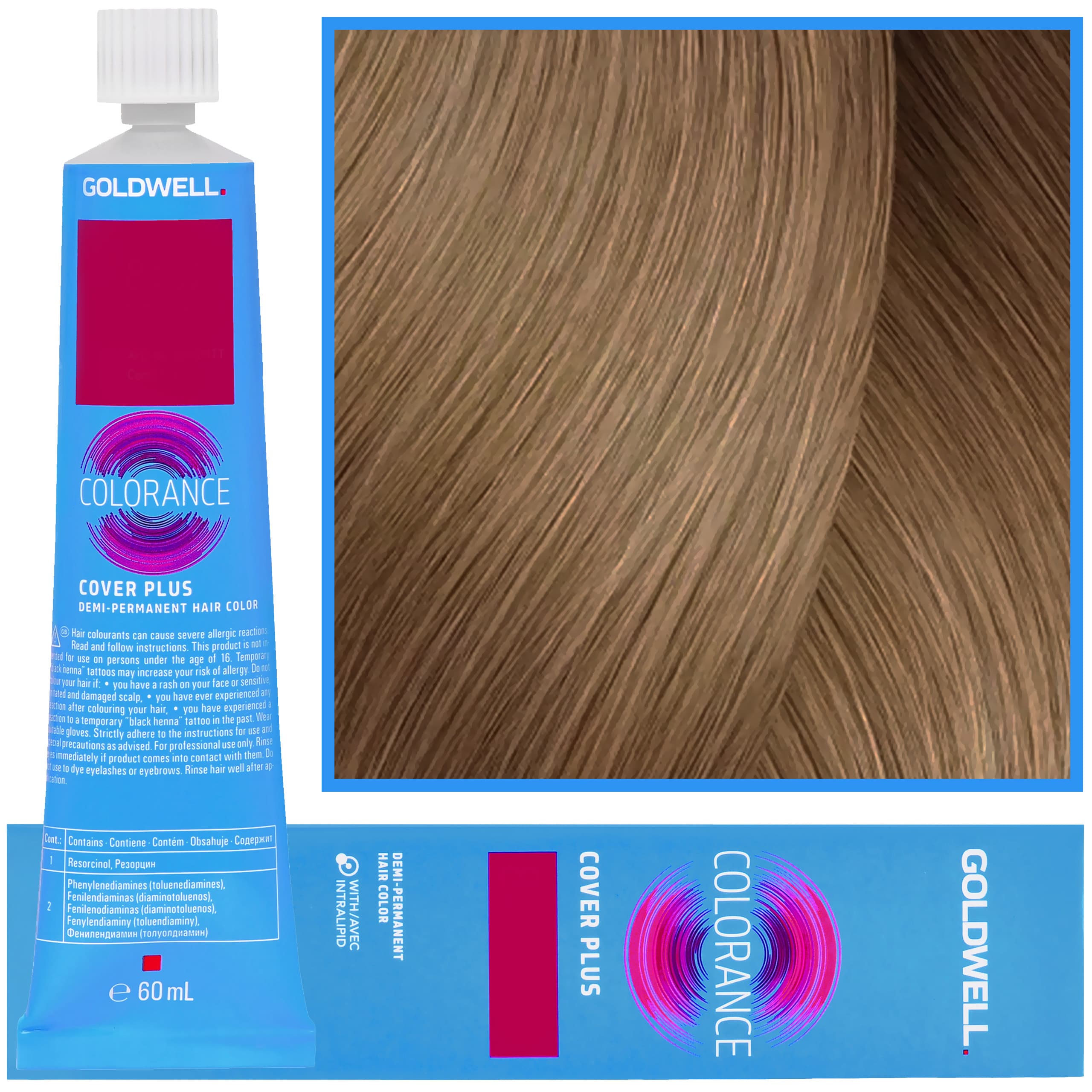 Colorance - profesjonalna farba do półtrwałej koloryzacji, 8 | Poziom Naturalny