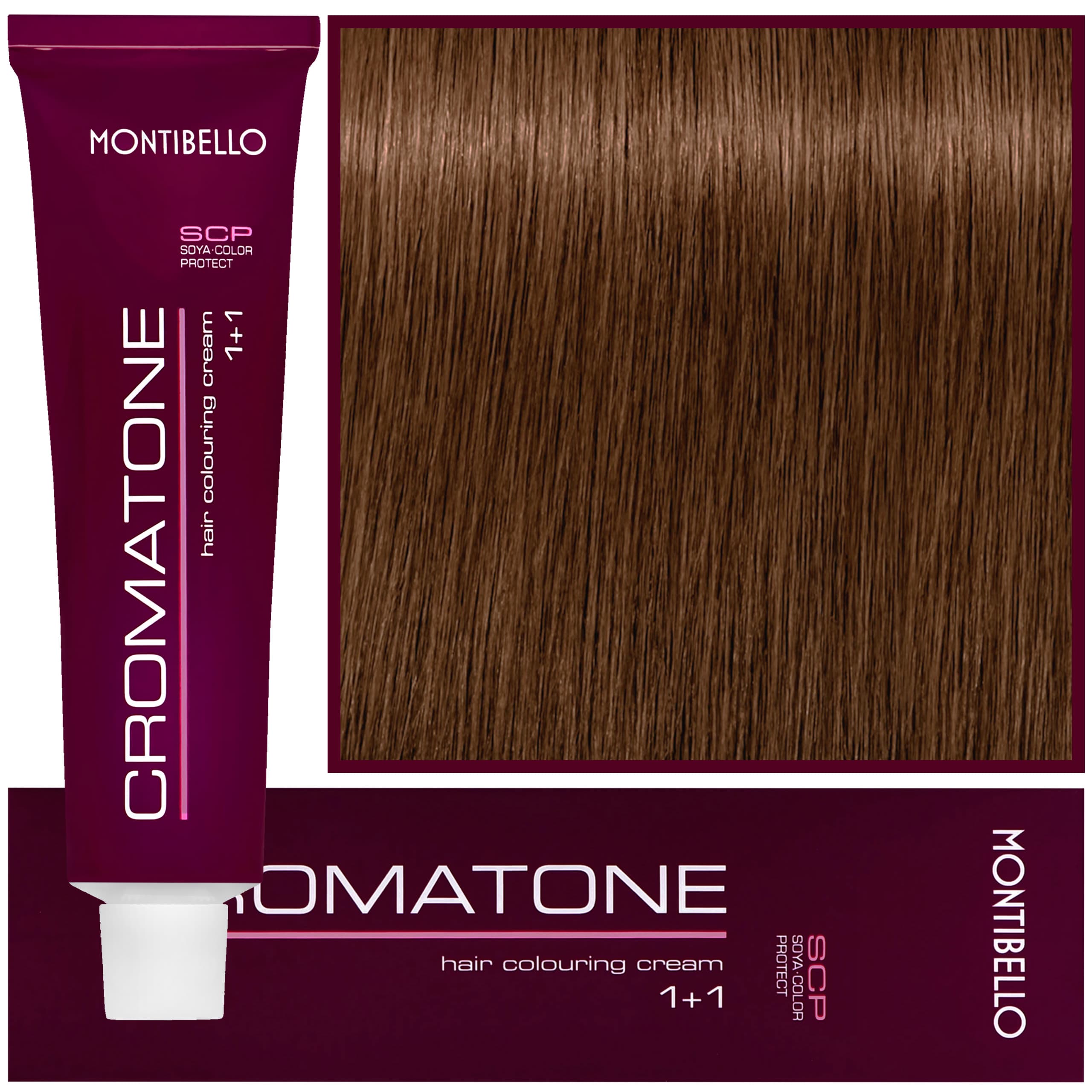Cromatone - profesjonalna farba do trwałej koloryzacji, P8 | Jasny Blond Plus