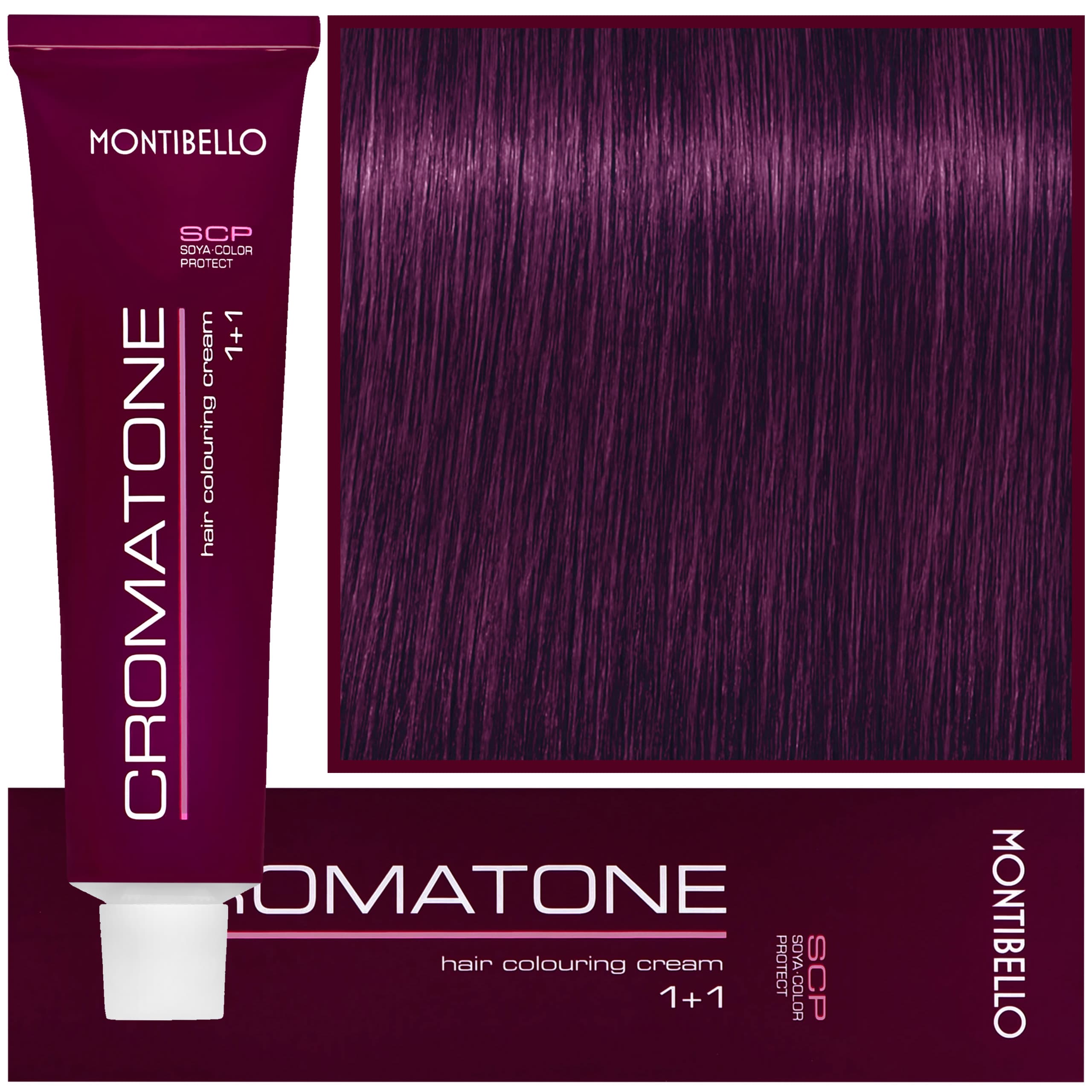 Cromatone - profesjonalna farba do trwałej koloryzacji, 7,88 | Średni Intensywny Fioletowy Blond
