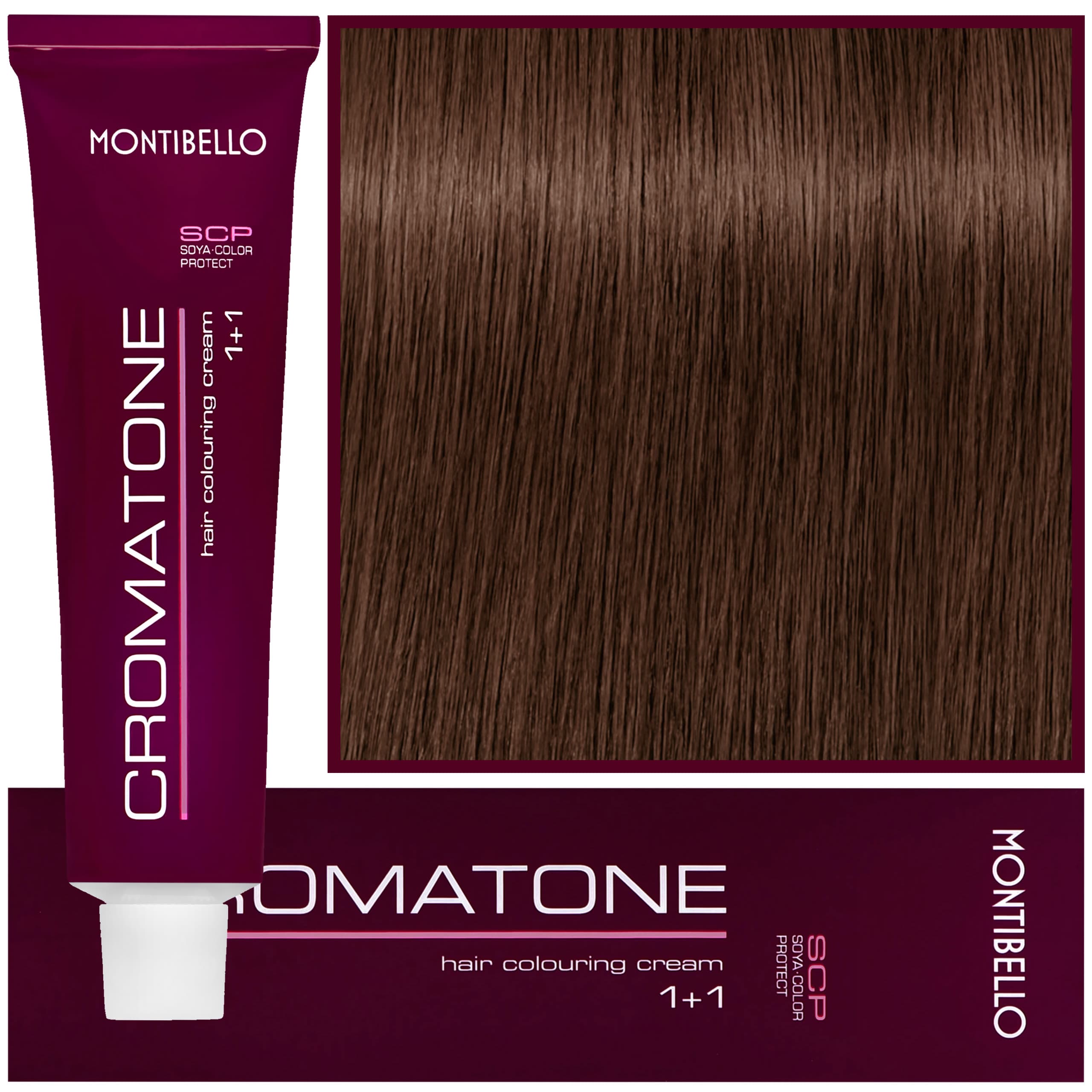 Cromatone - profesjonalna farba do trwałej koloryzacji, 7 | Średni Blond