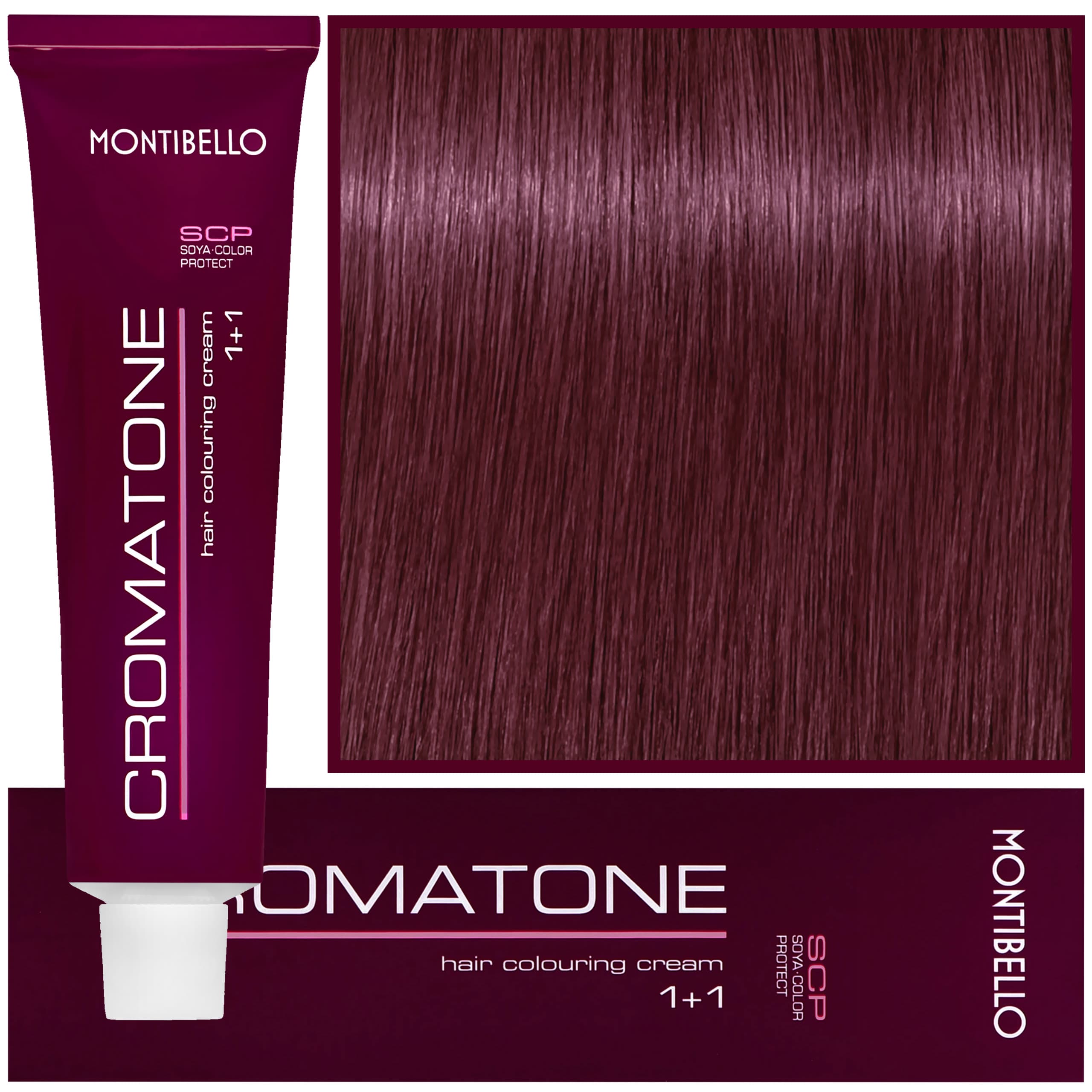 Cromatone - profesjonalna farba do trwałej koloryzacji, 6,7 | Ciemny Czerwony Blond