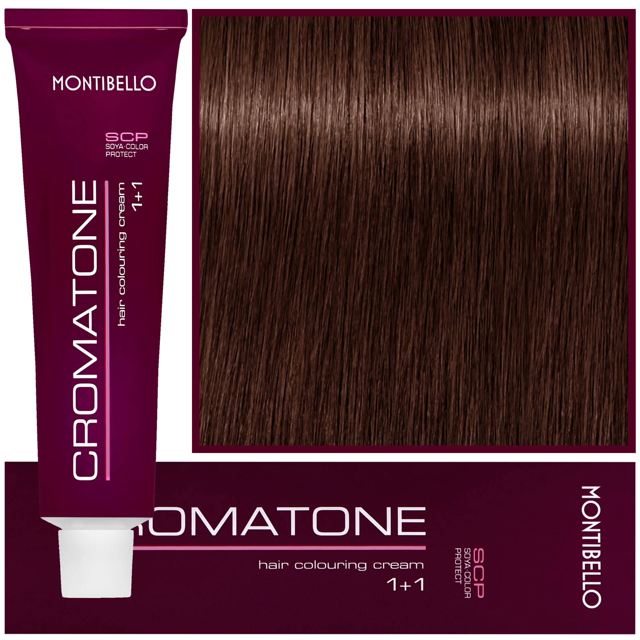 Cromatone - profesjonalna farba do trwałej koloryzacji, 6,60 | Ciemny Brązowy Naturalny Blond