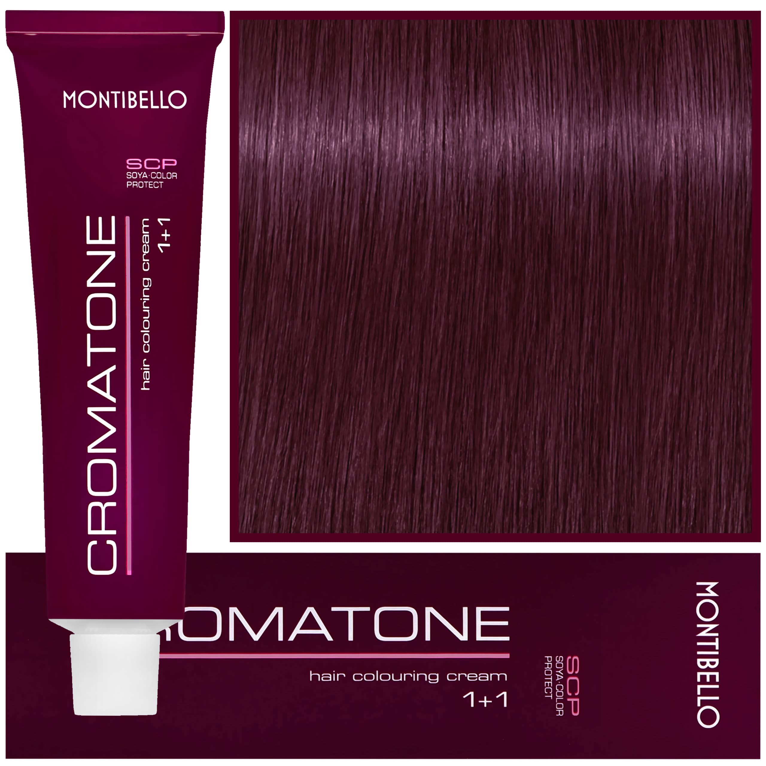 Cromatone - profesjonalna farba do trwałej koloryzacji, 6,57 | Ciemny Mahoniowy Czerwony Blond