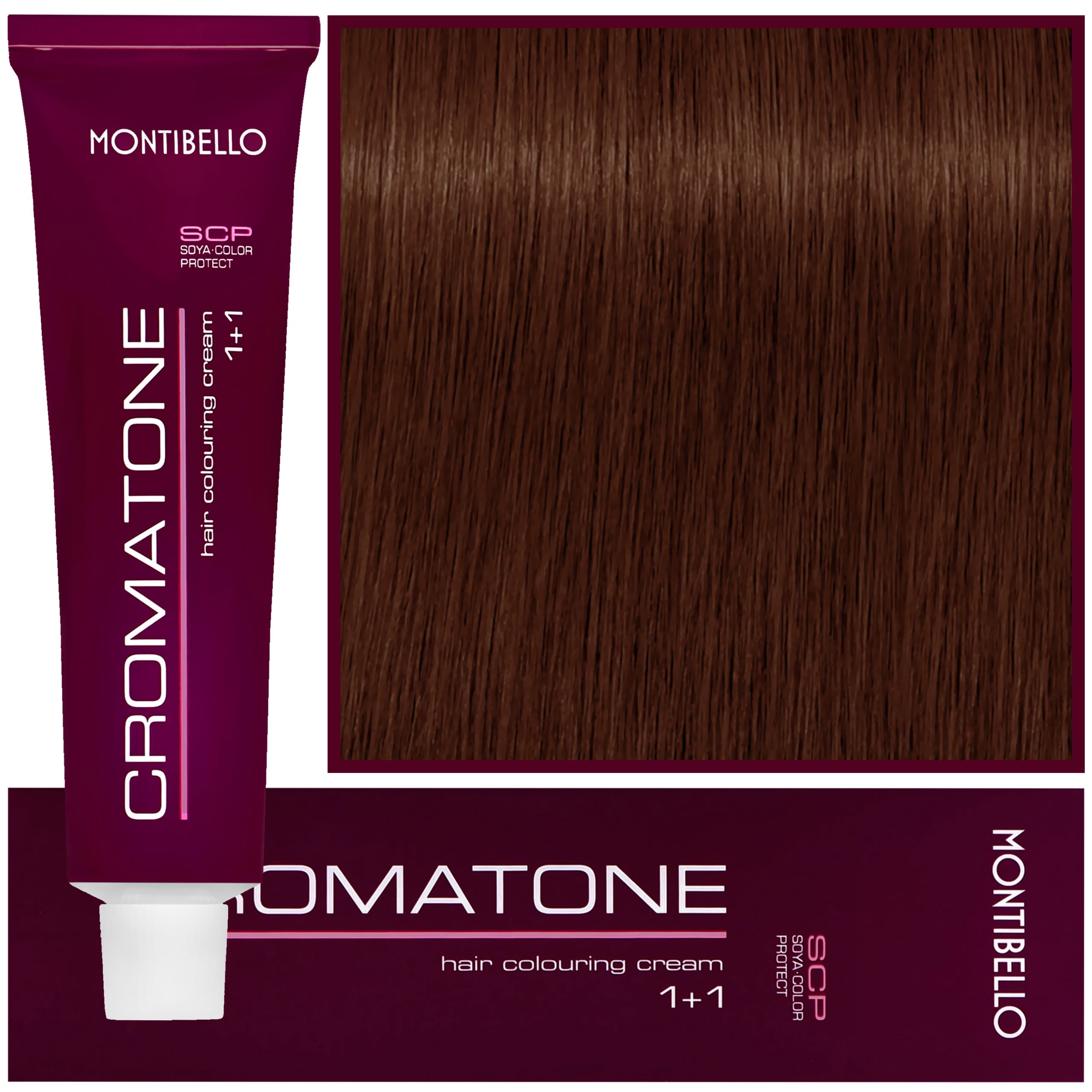 Cromatone - profesjonalna farba do trwałej koloryzacji, 6,34 | Ciemny Złoty Miedziany Blond