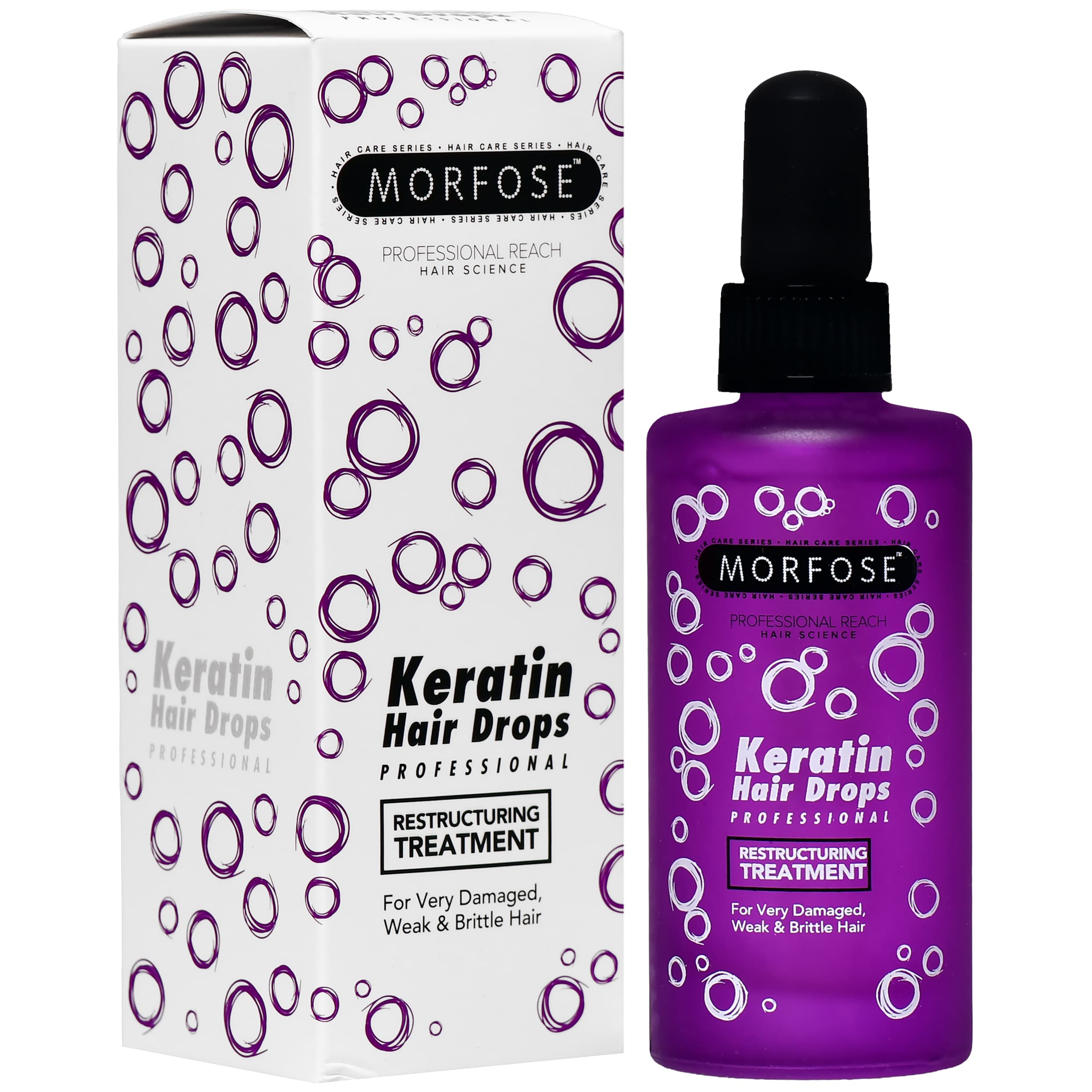 Keratin Hair Drops Serum - regenerujące serum do włosów