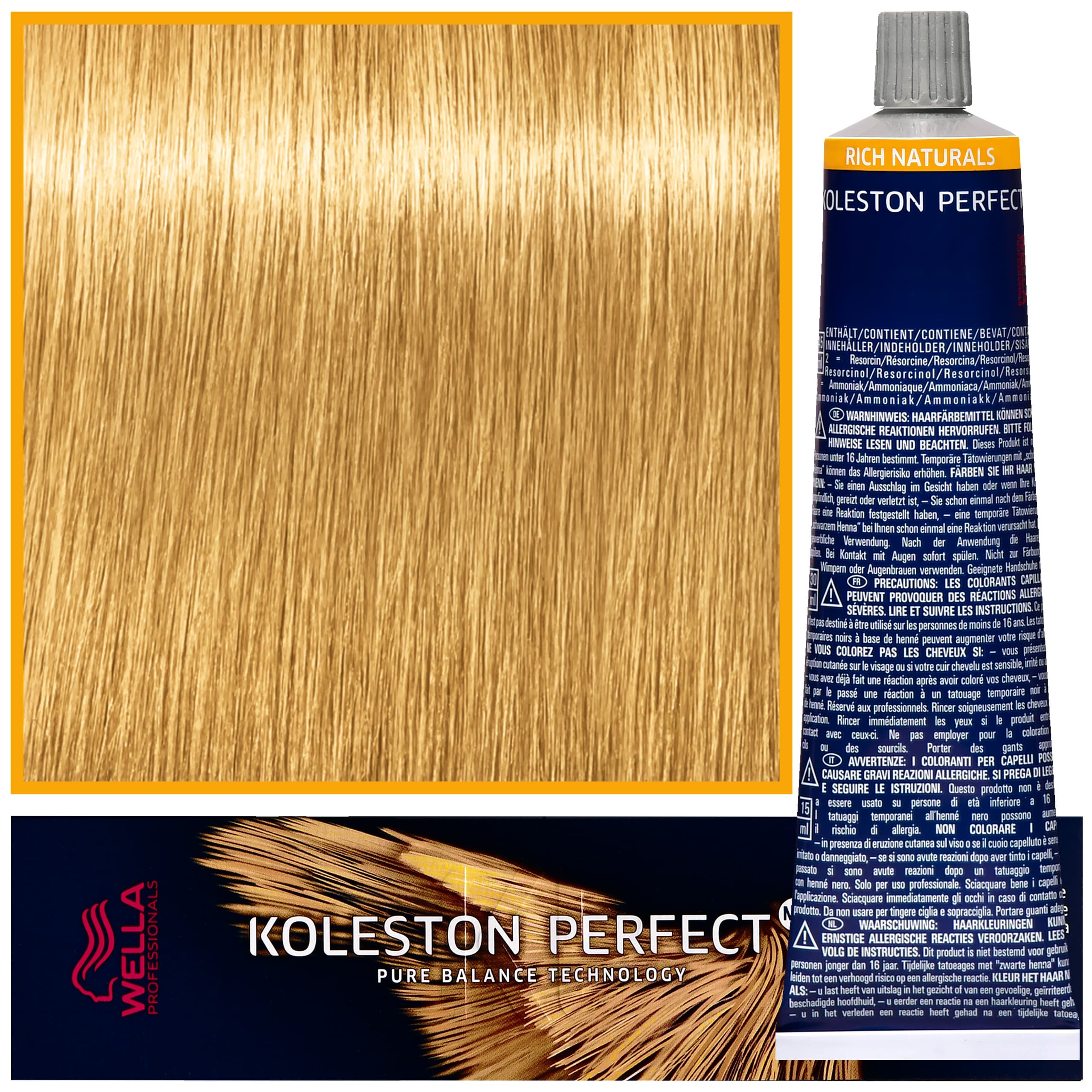 Koleston Perfect Me - profesjonalna farba do koloryzacji włosów, 10/3 Złoty Bardzo Bardzo Jasny Blond