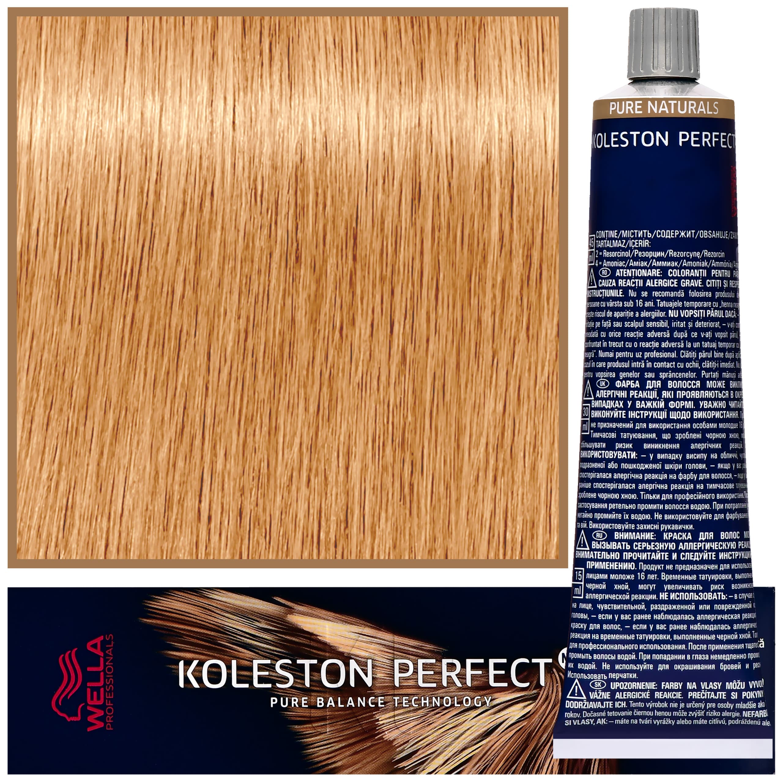 Koleston Perfect Me - profesjonalna farba do koloryzacji włosów, 10/04 Naturalny Czerwony Bardzo Bardzo Jasny Blond