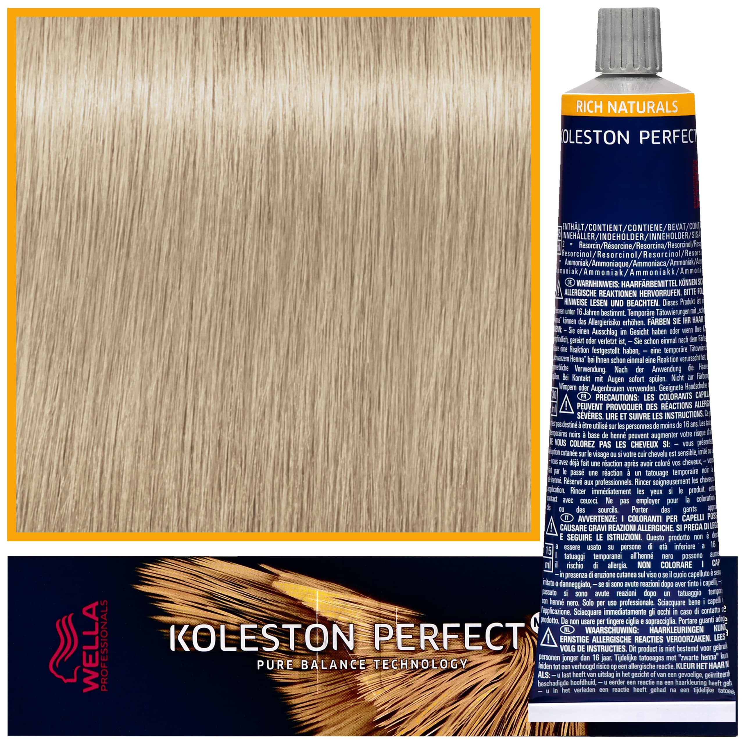 Koleston Perfect Me - profesjonalna farba do koloryzacji włosów, 10/1 Popielaty Bardzo Bardzo Jasny Blond