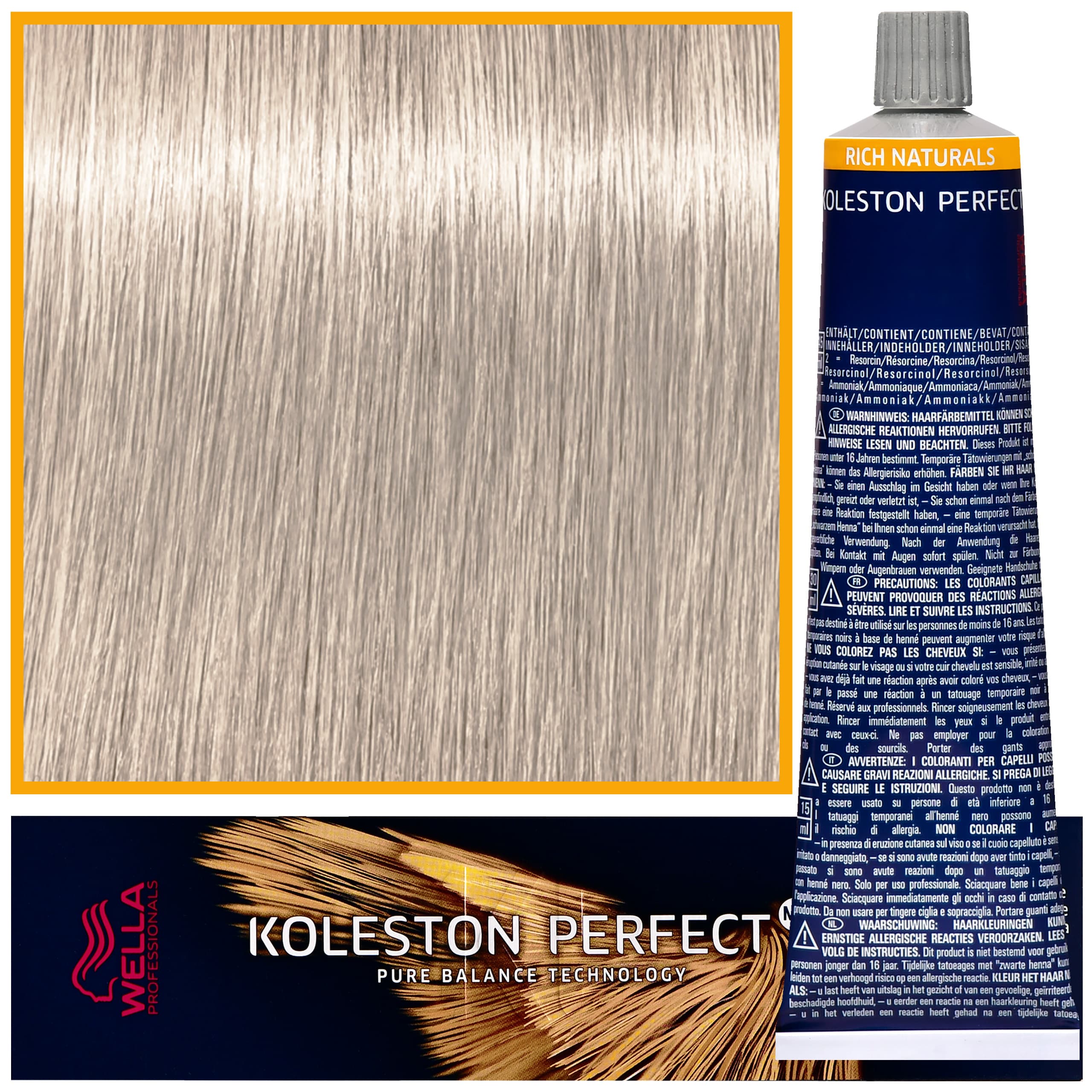 Koleston Perfect Me - profesjonalna farba do koloryzacji włosów, 10/16 Popielato Fioletowy Bardzo Bardzo Jasny Blond