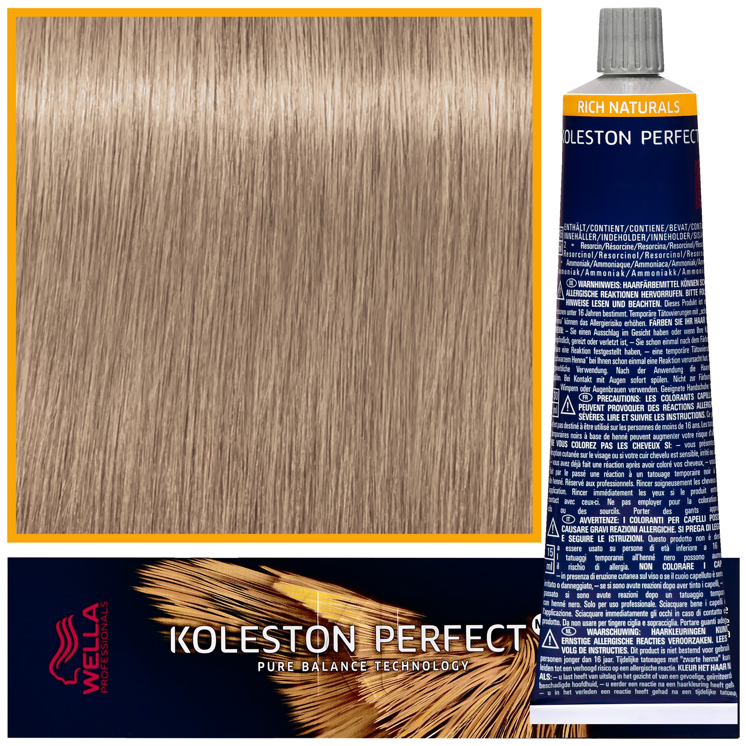 Koleston Perfect Me - profesjonalna farba do koloryzacji włosów, 10/97 Grafitowo Brązowy Bardzo Bardzo Jasny Blond