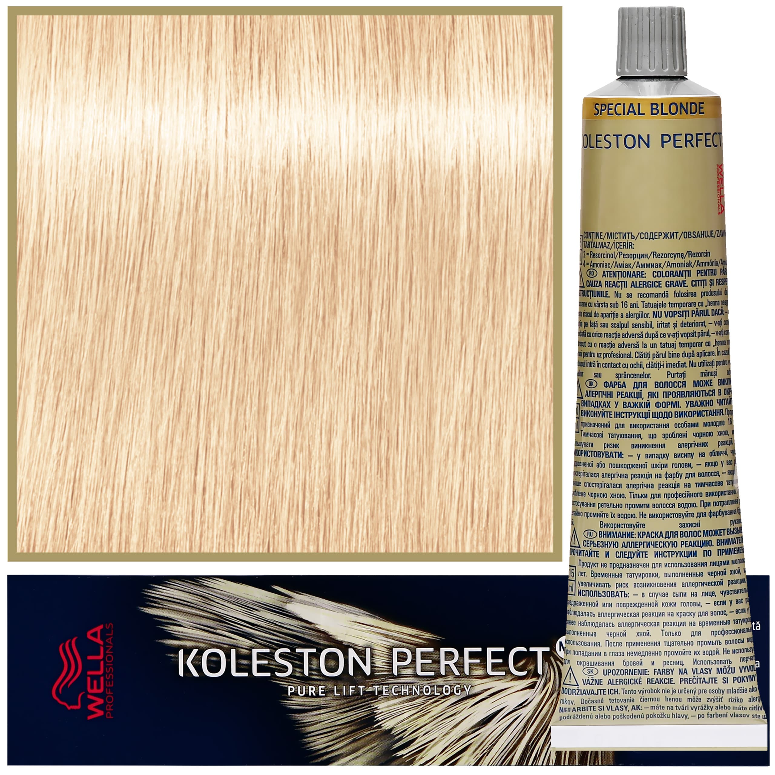 Koleston Perfect Me - profesjonalna farba do koloryzacji włosów, 12/0 Naturalny Special Blond