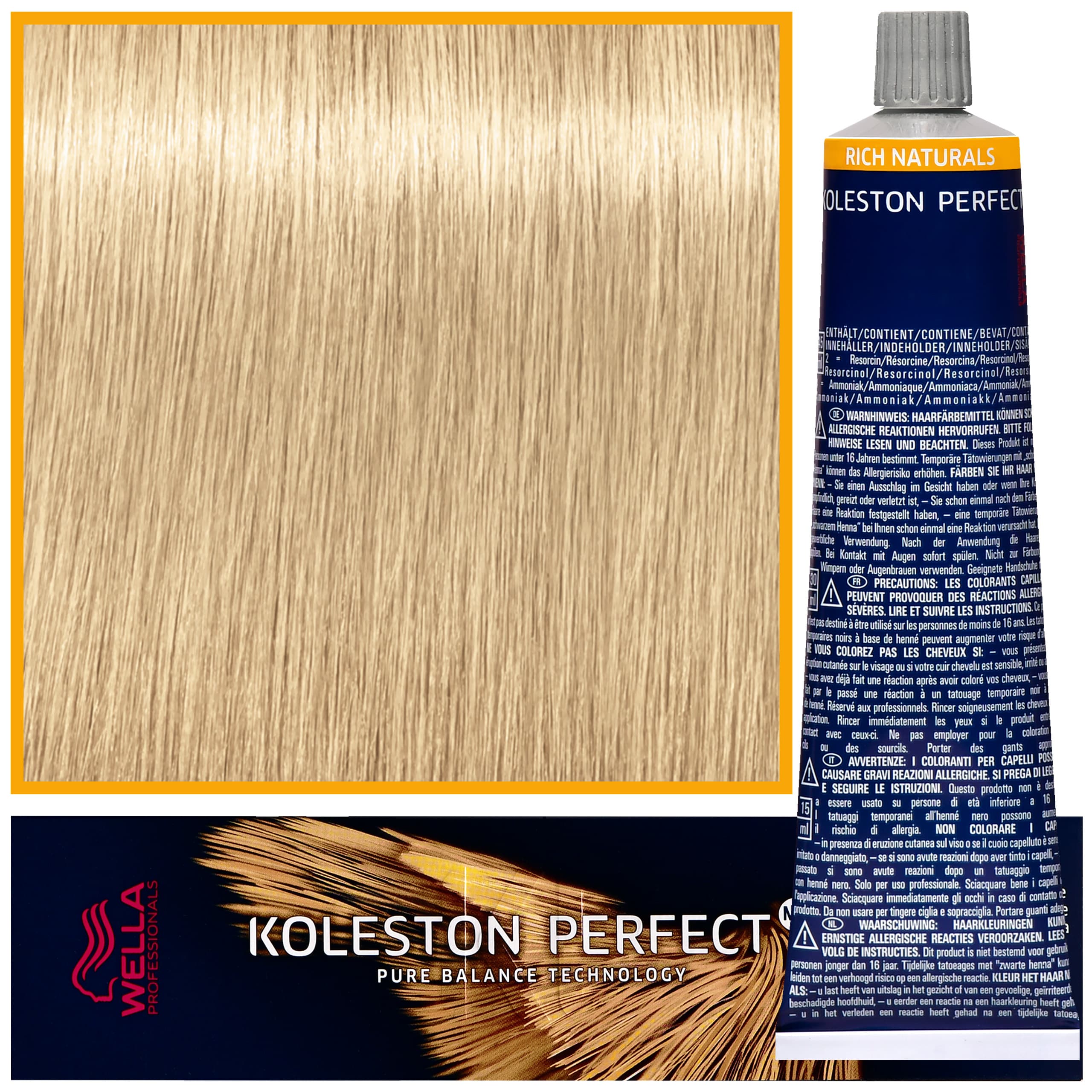 Koleston Perfect Me - profesjonalna farba do koloryzacji włosów, 10/38 Złoto Perłowy Bardzo Bardzo Jasny Blond