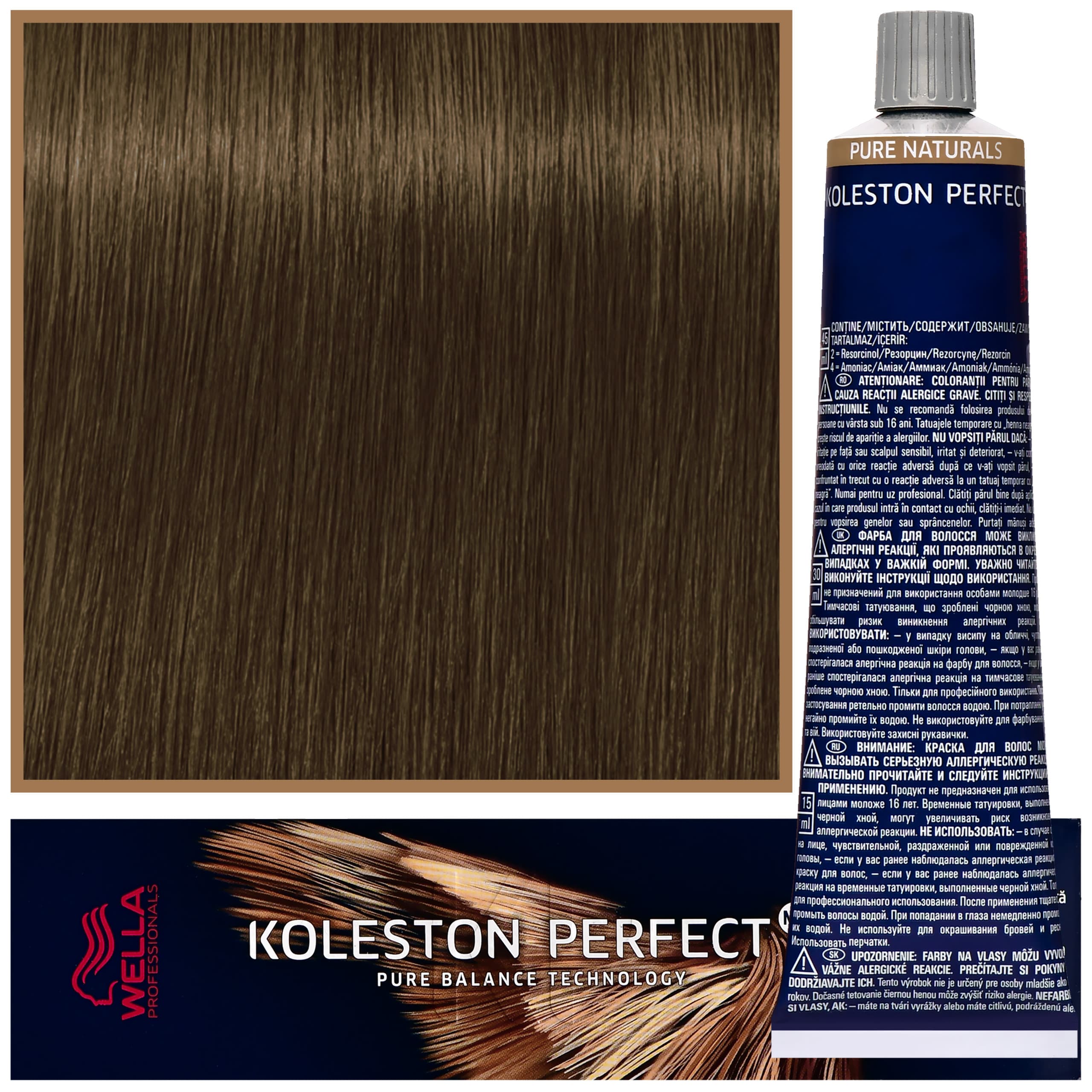 Koleston Perfect Me - profesjonalna farba do koloryzacji włosów, 6/00 Intensywny Naturalny Ciemny Blond