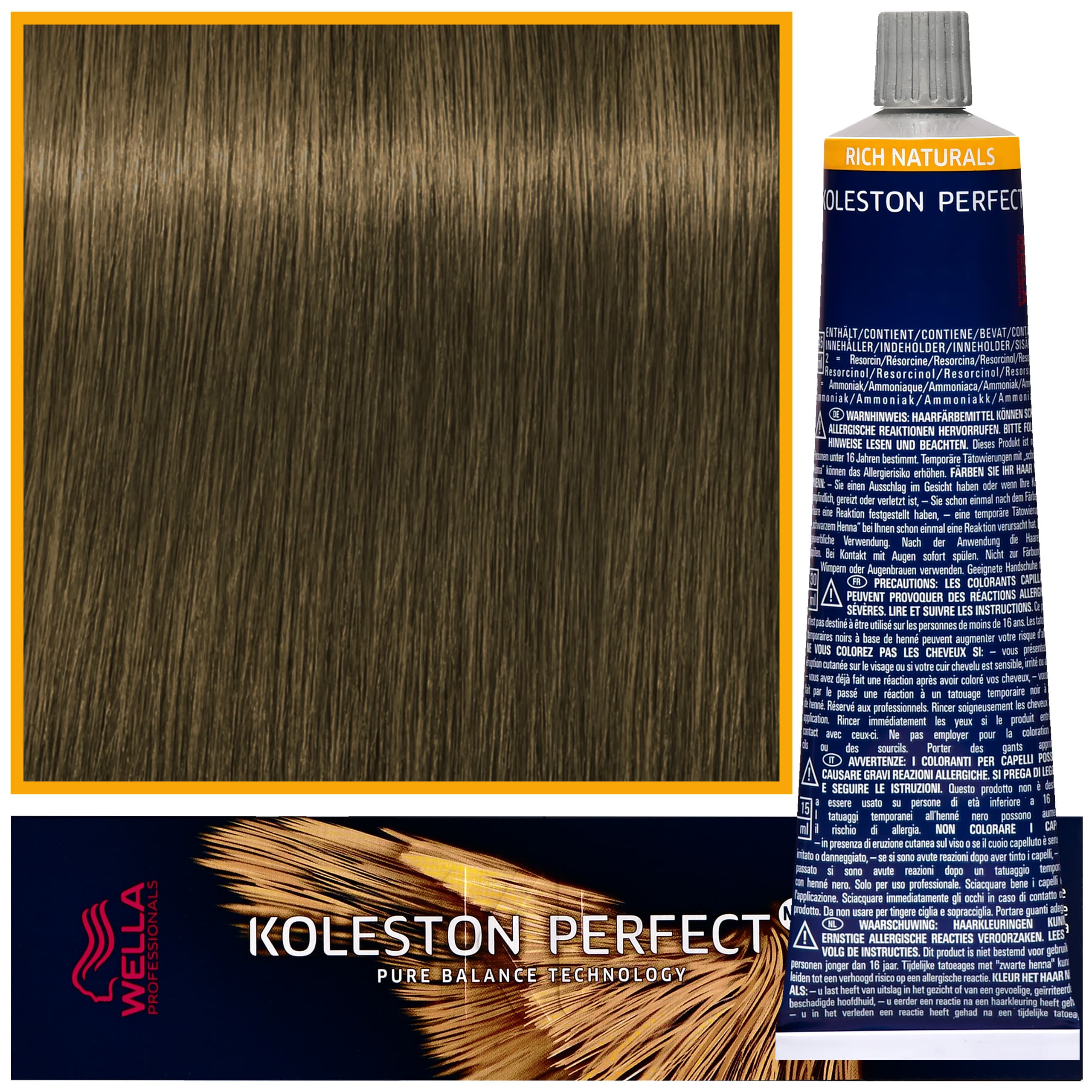 Koleston Perfect Me - profesjonalna farba do koloryzacji włosów, 6/2 Matowy Ciemny Blond